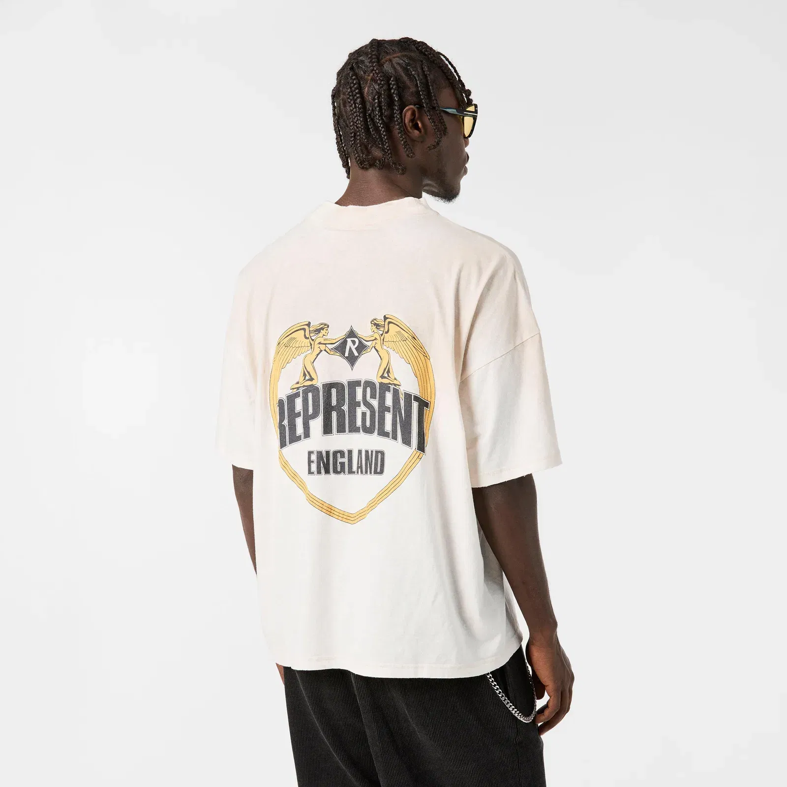 Angel Border Oversized T-Shirt