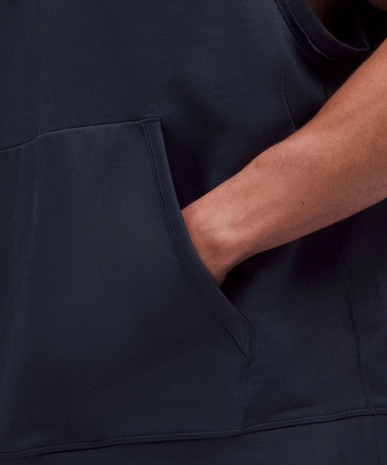 Lululemon Warm-Up Sleeveless Gym Hoodie
