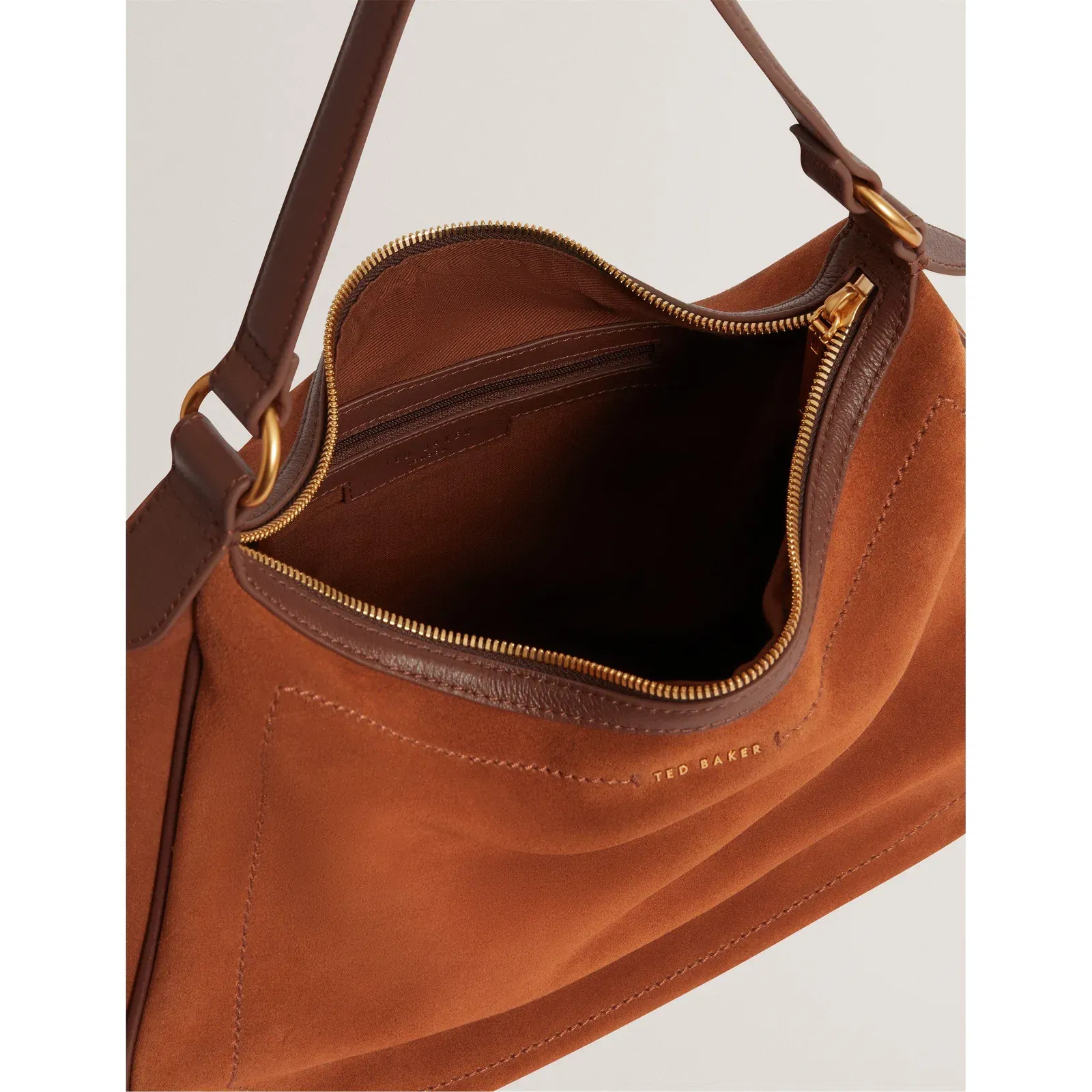 Ted Baker Suede Hobo Bag