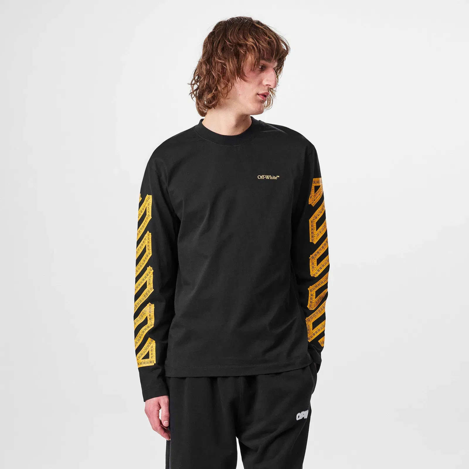 Tape Cotton Long Sleeve T-Shirt