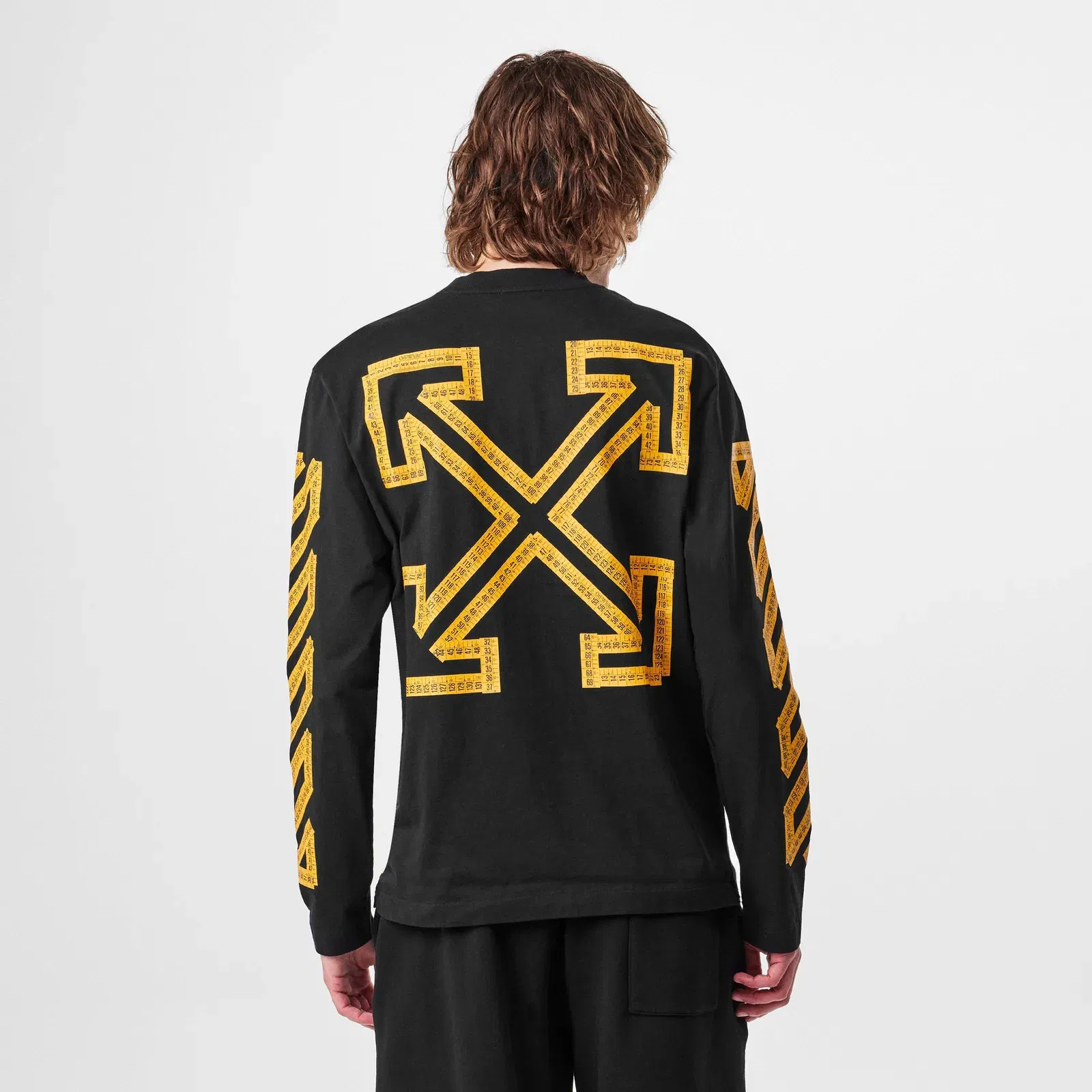 Tape Cotton Long Sleeve T-Shirt