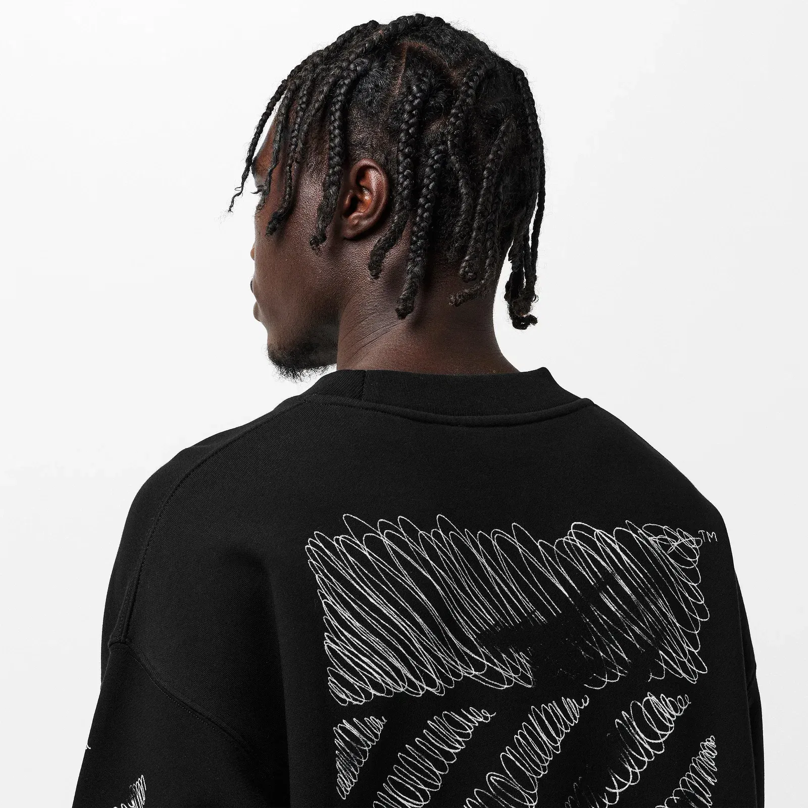 Scrib Skate Relaxed Fit Crew Sweatshirt