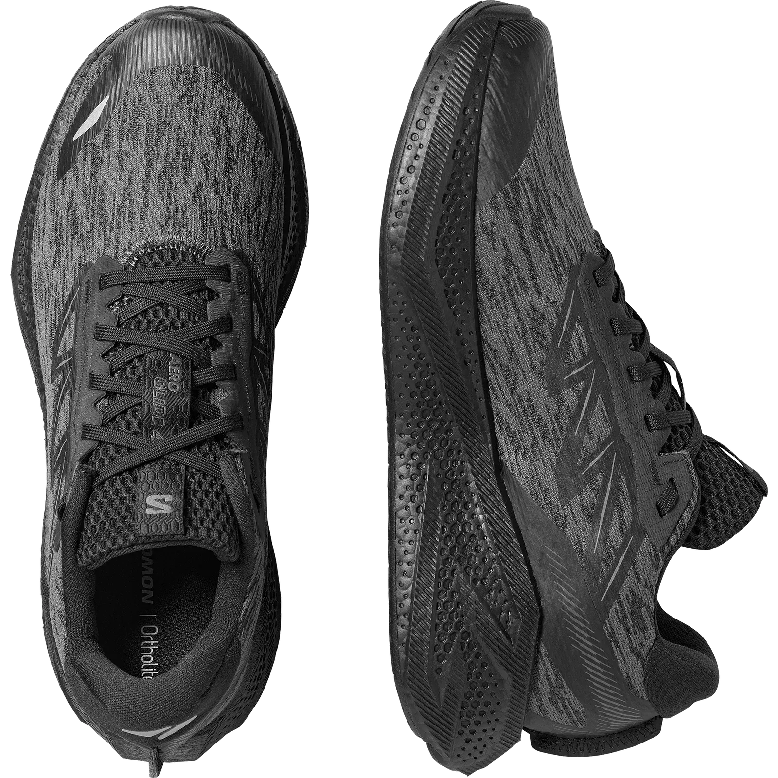 Salomon Aero Glide 4 Road Running Shoes Black