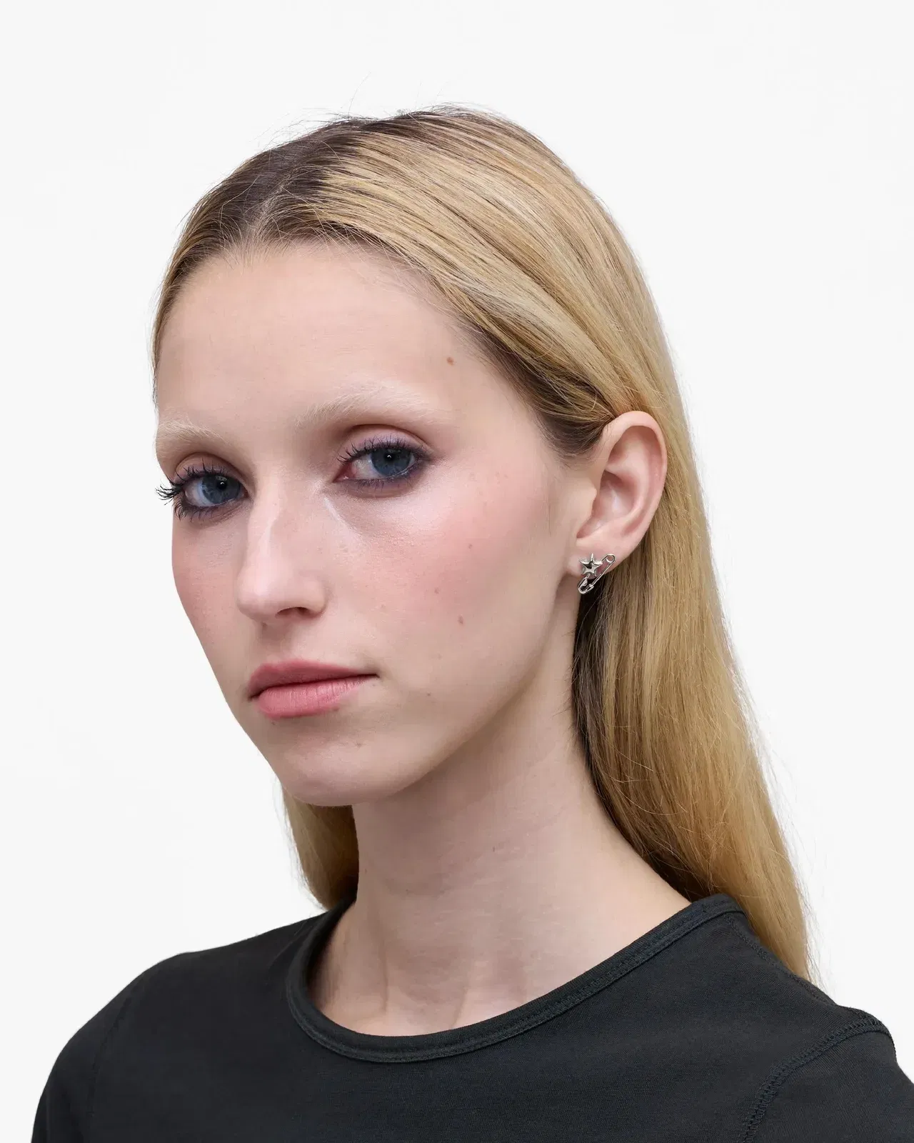 The Safety Pin Stud Earrings