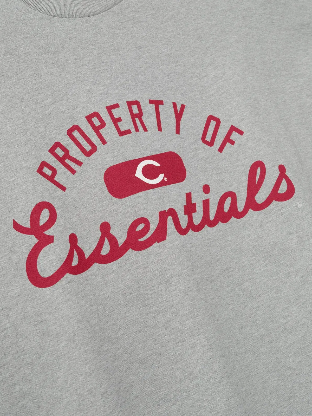 Essentials Reds Merch T-Shirt Concrete Heather