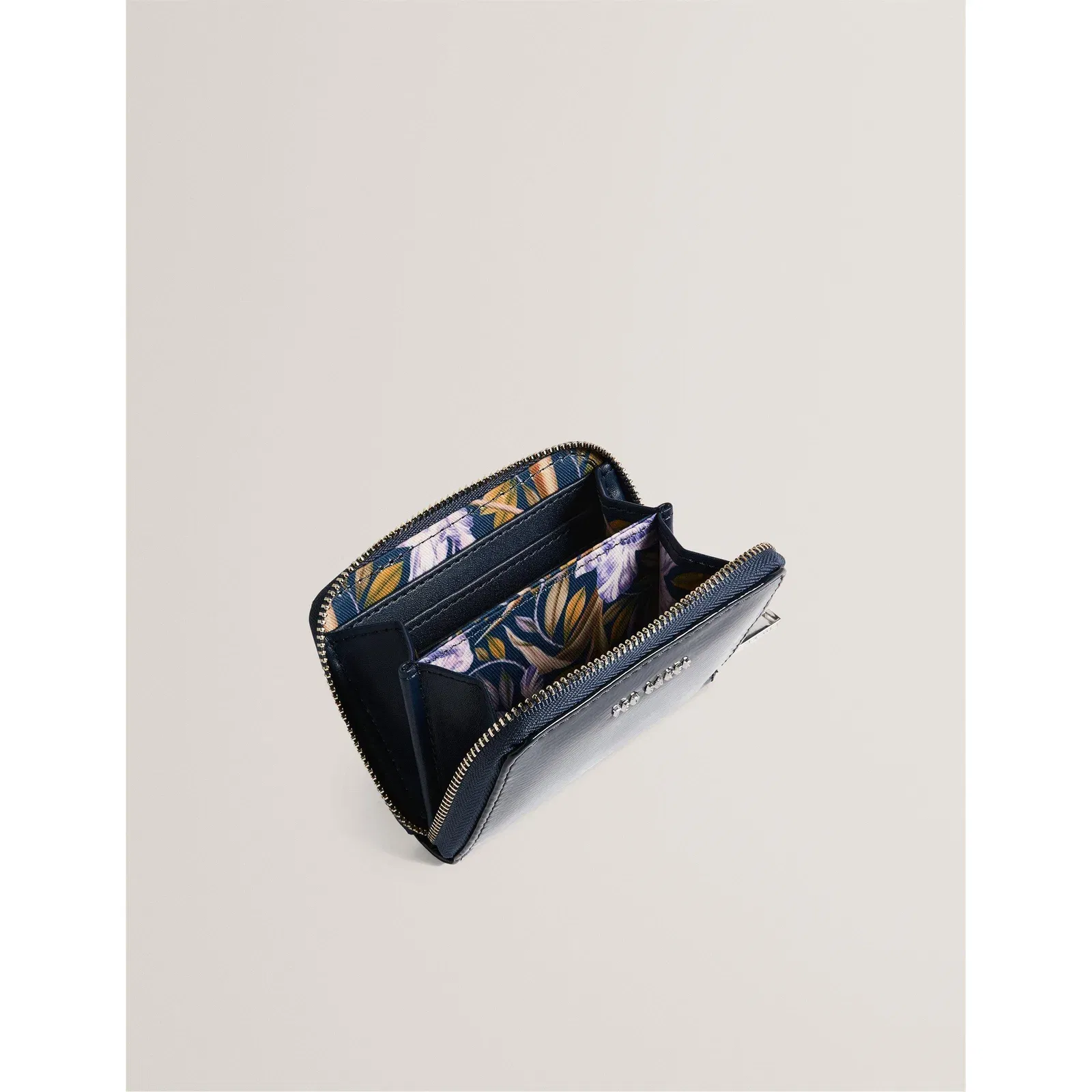 Crinkle Zip Around Purse