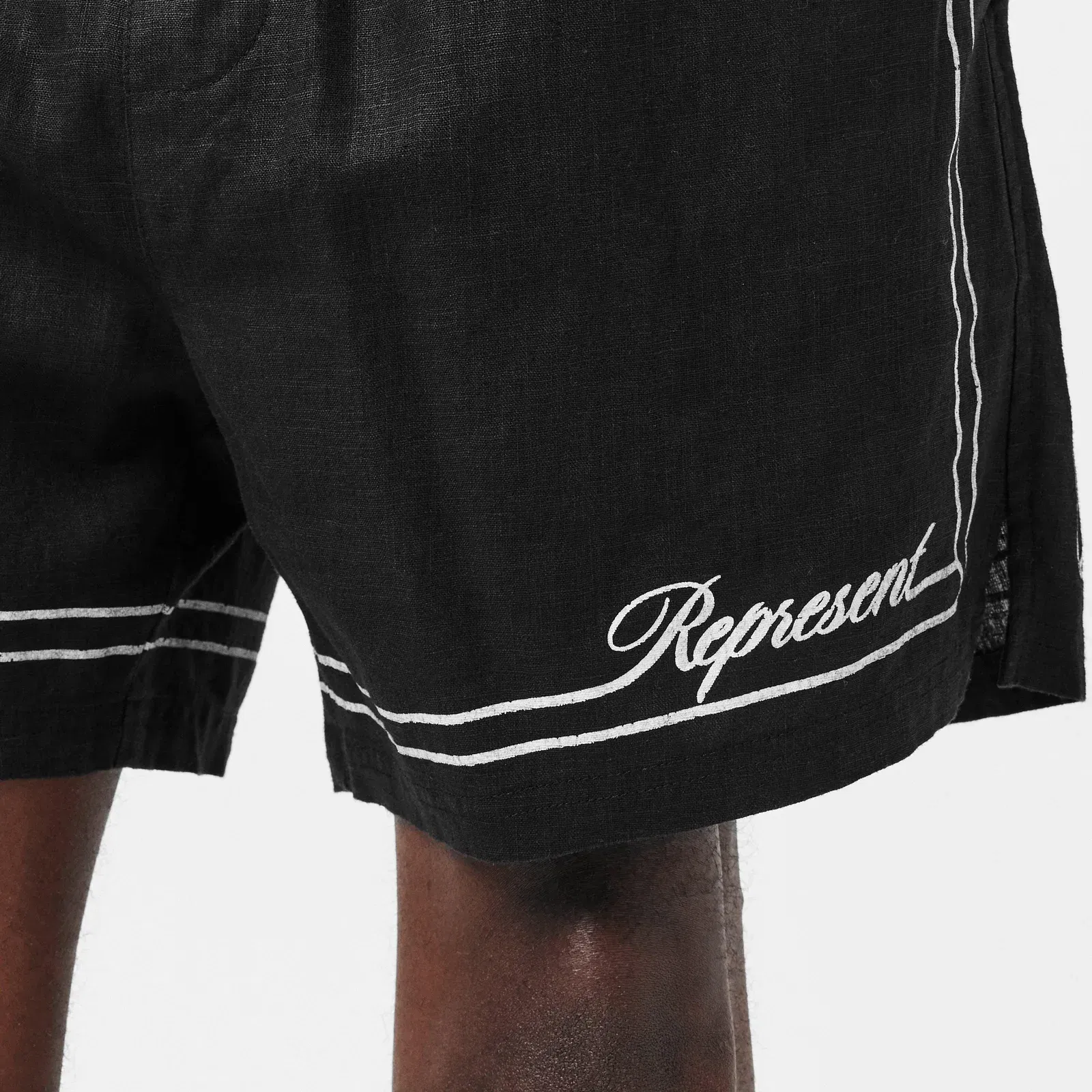 Rep Border Woven Shorts