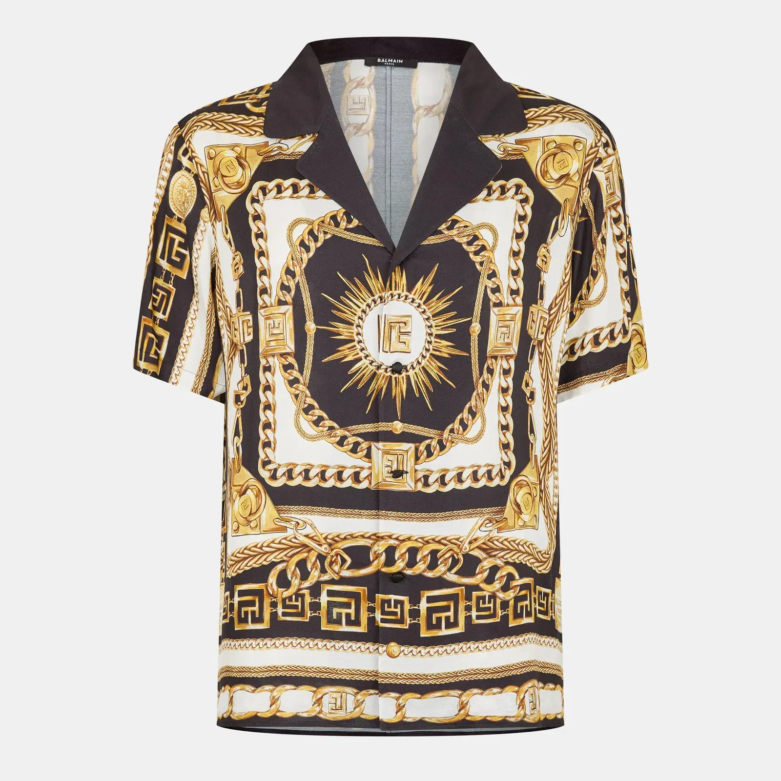 Patterned Short Sleeve Shirt