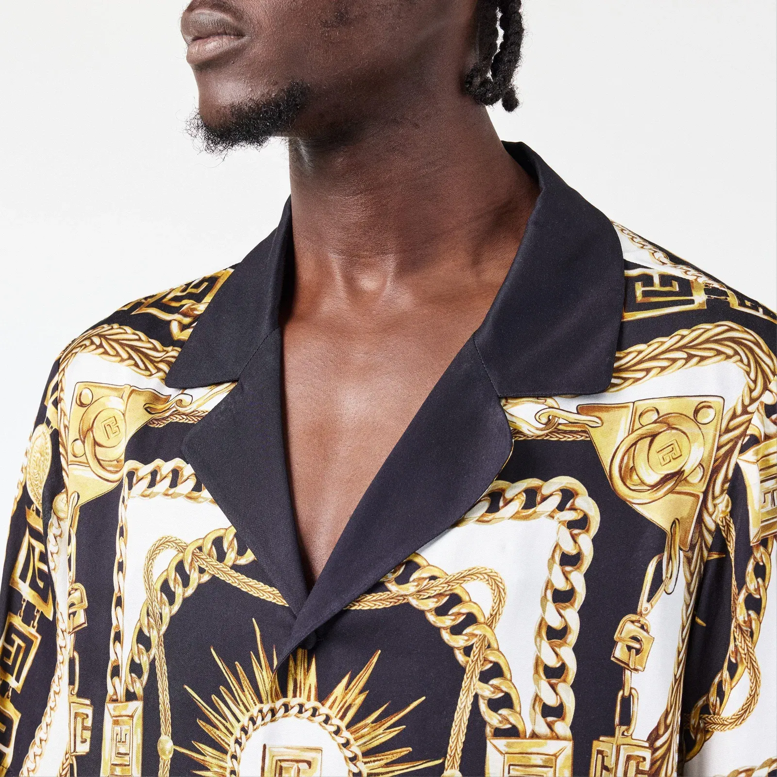 Patterned Short Sleeve Shirt