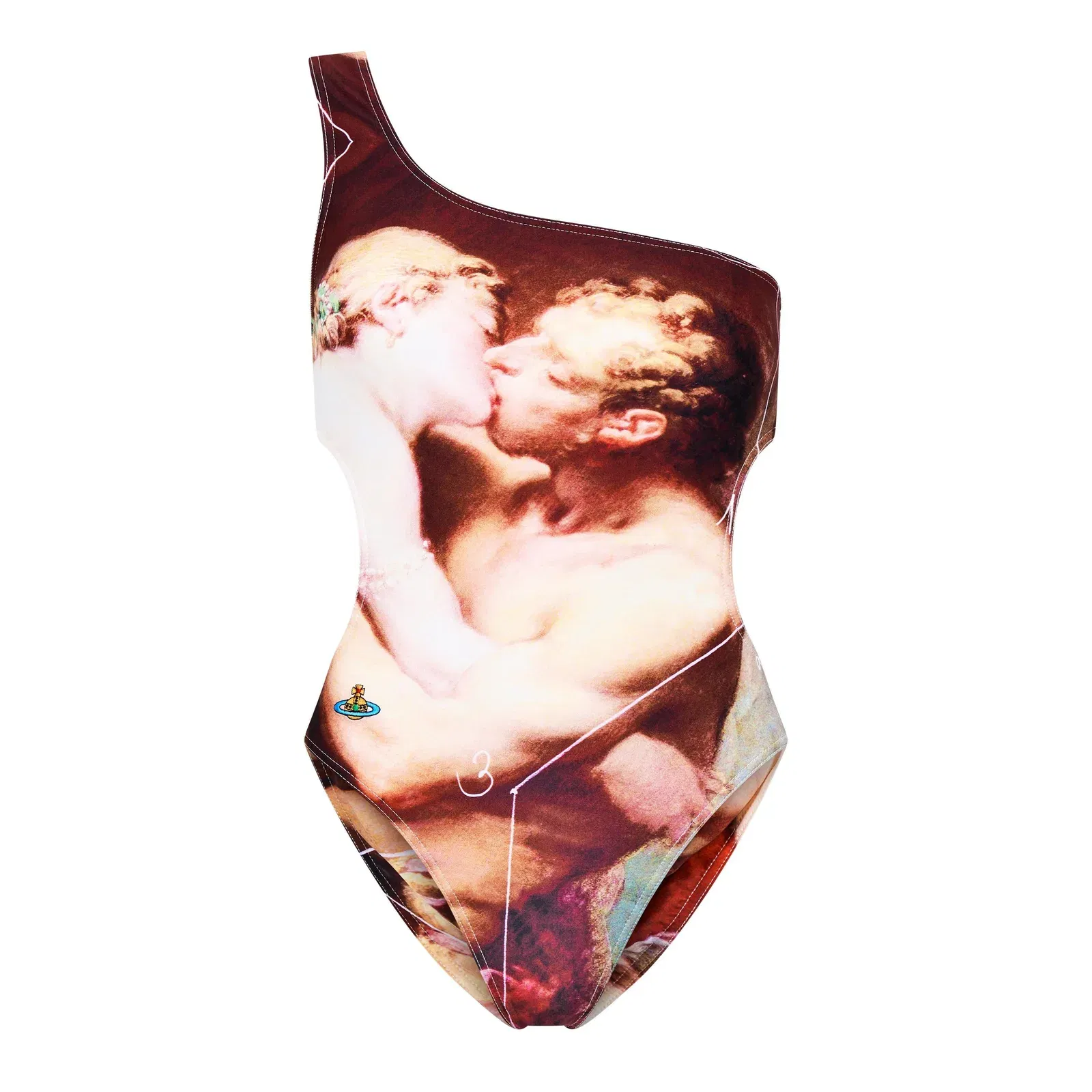 The Kiss One Shoulder Swimsuit