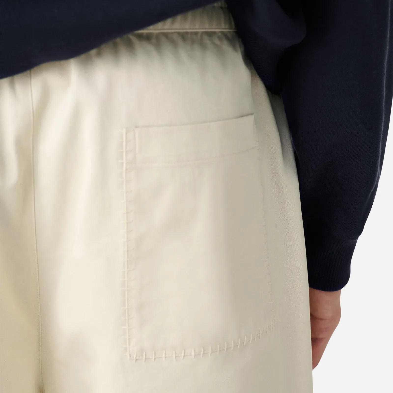 Stitch Fleece Jogger Shorts