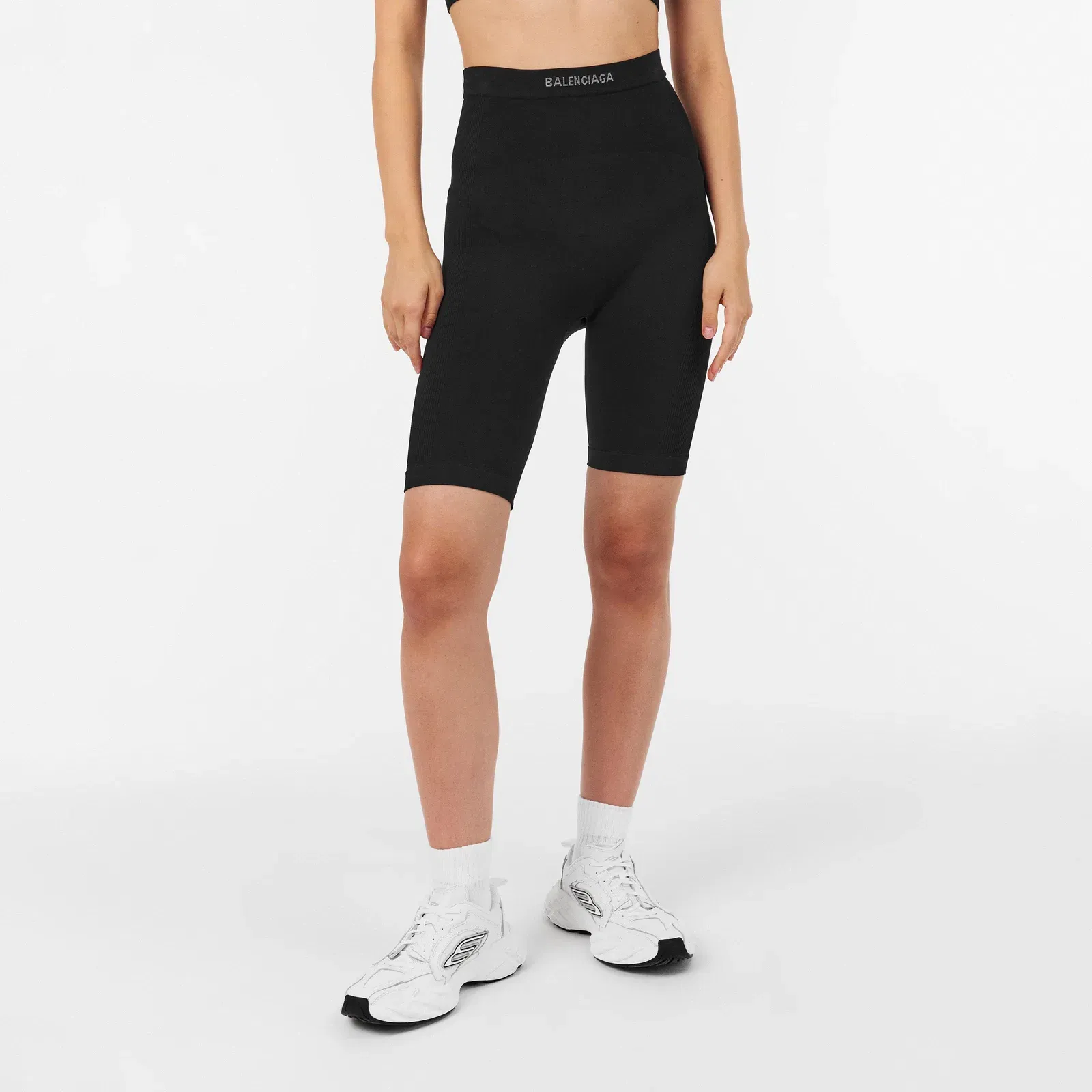 Minimalist Body-Contouring Cycling Shorts