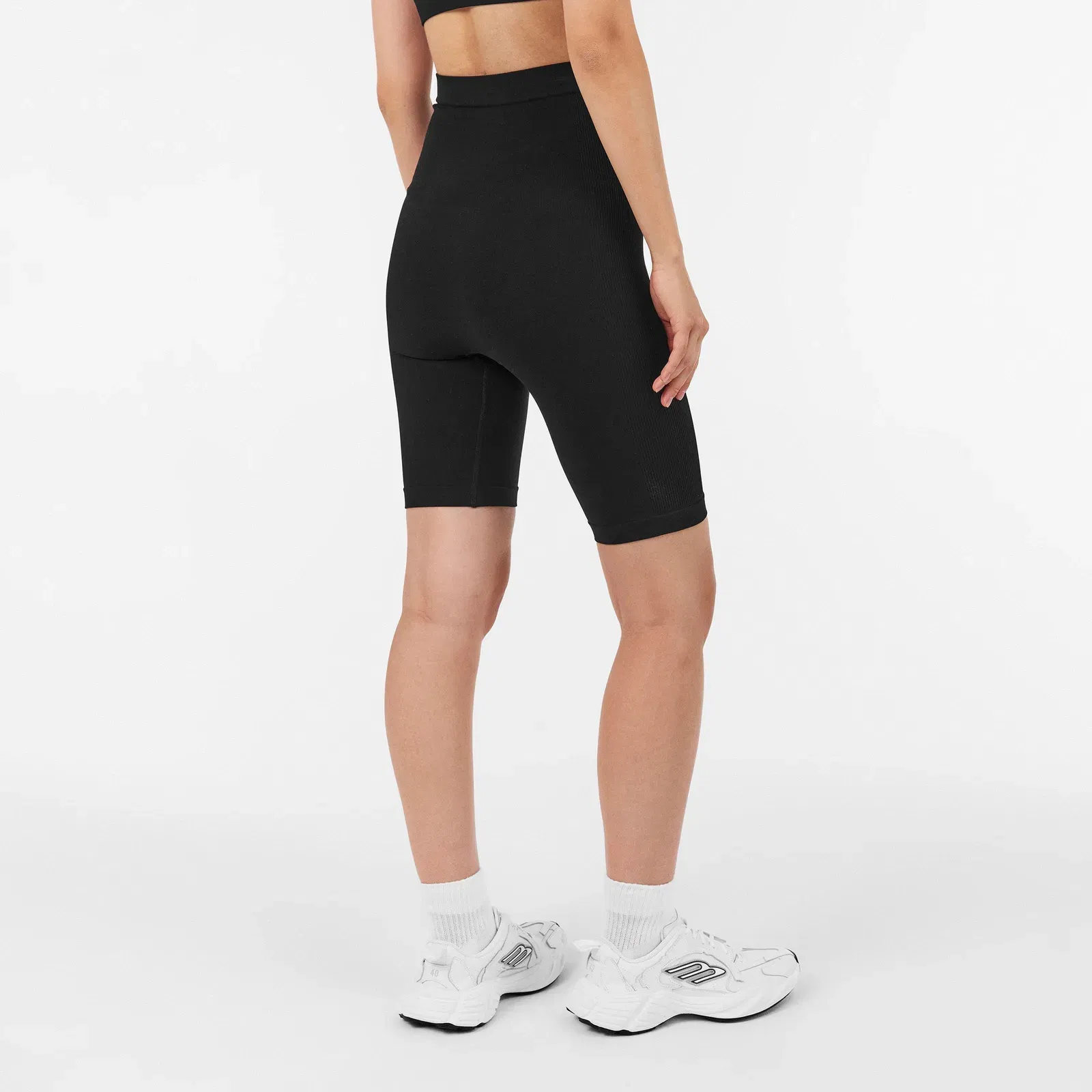 Minimalist Body-Contouring Cycling Shorts