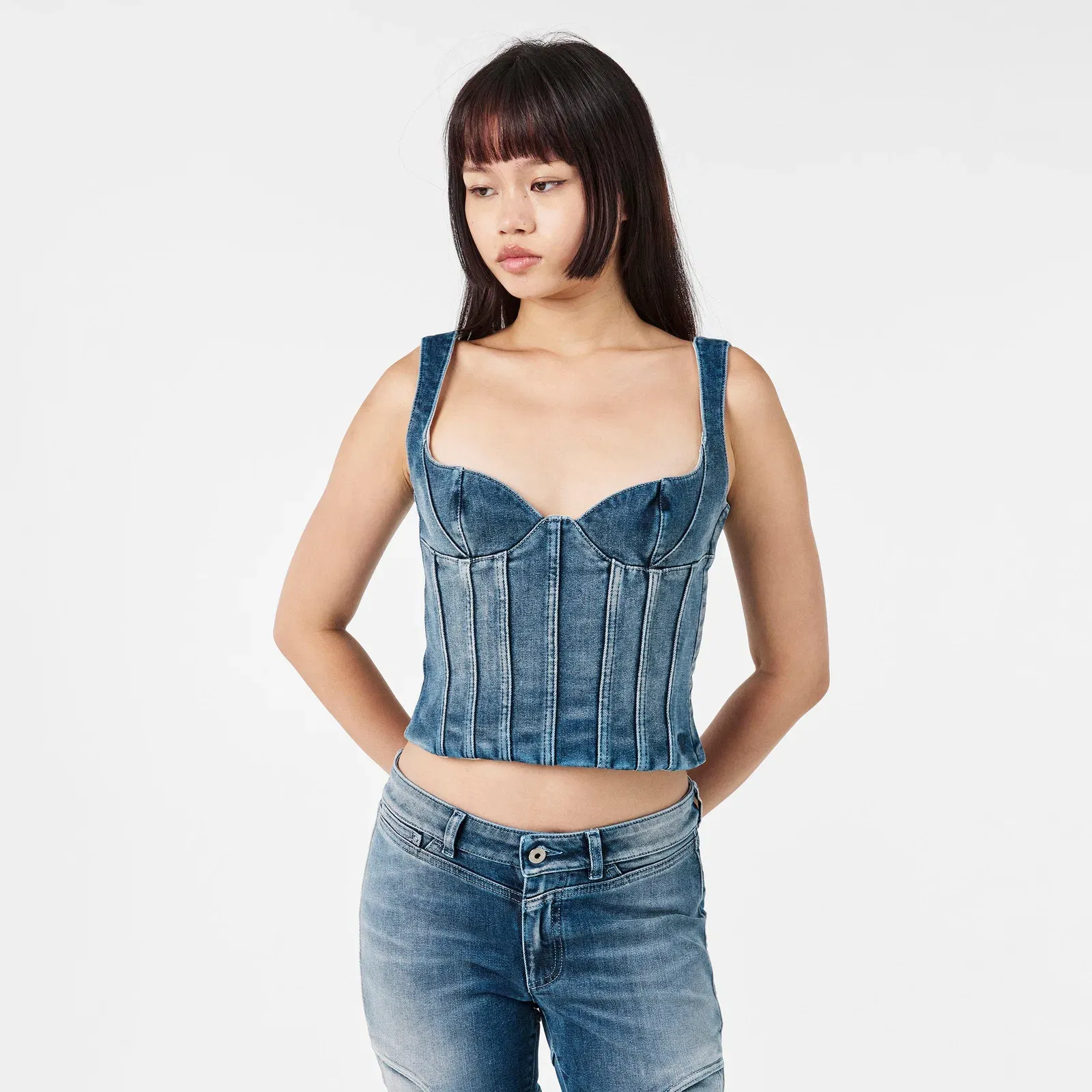Ribbed Knitted Top