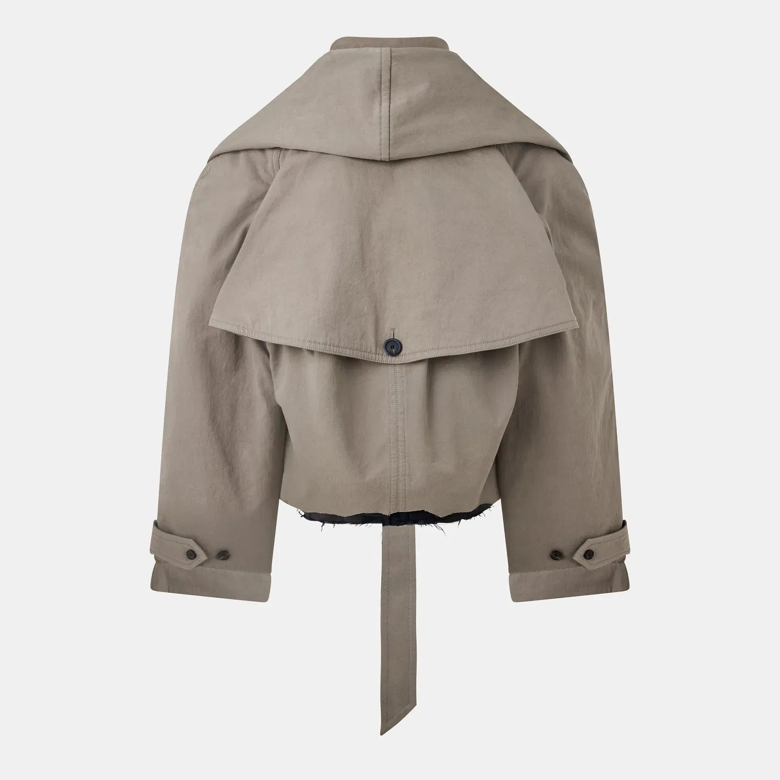 Hooded Trench Coat