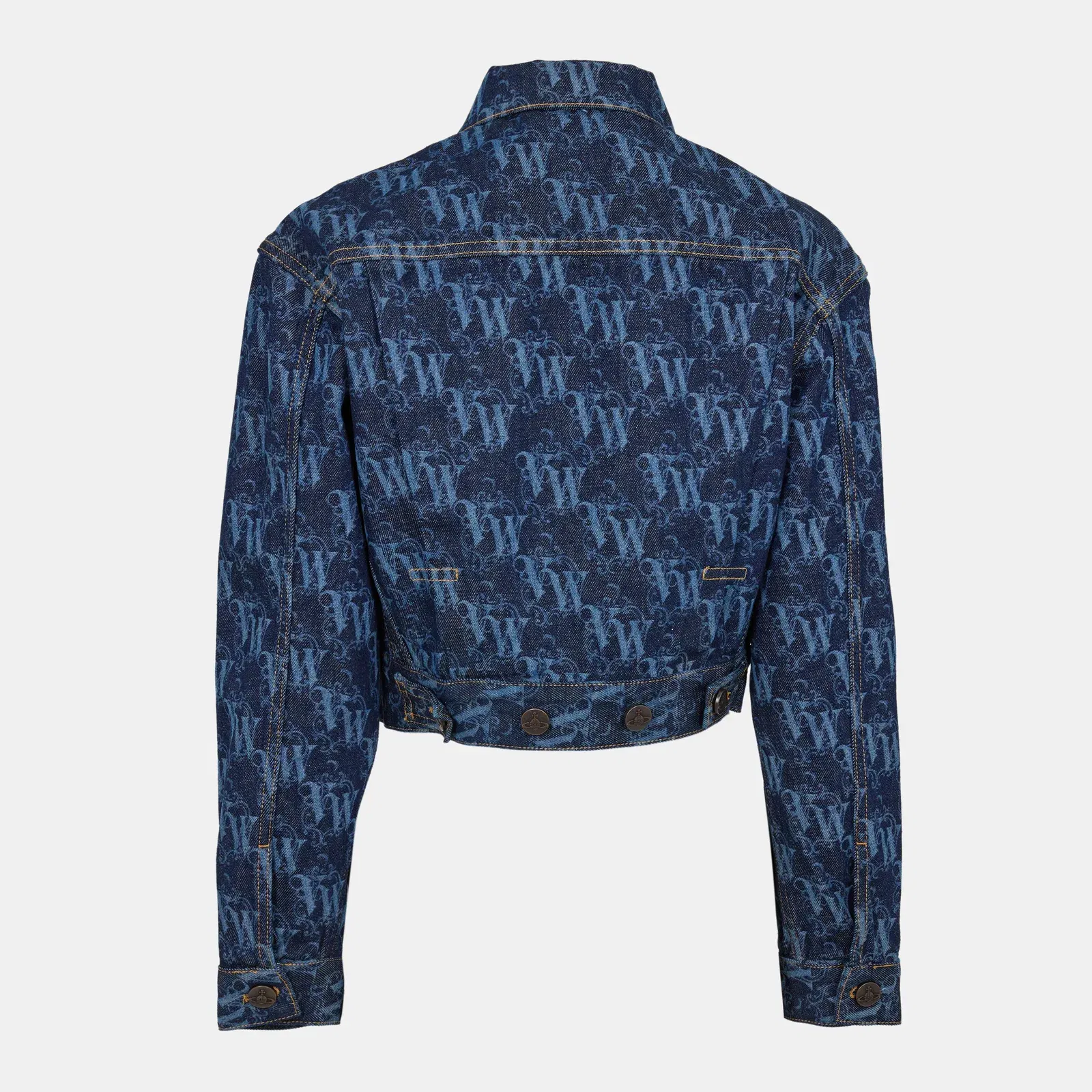 Viv Logo Structured Jean Jacket