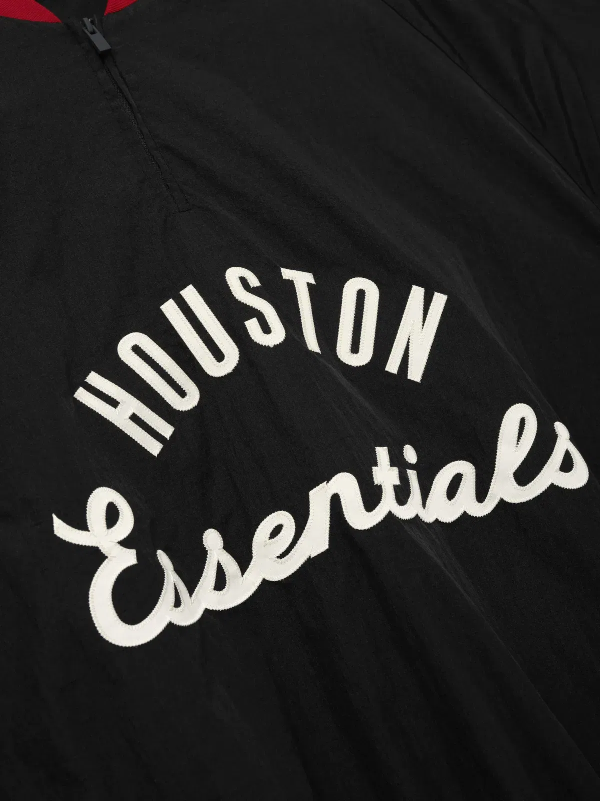 Essentials Astros Half Zip Pullover Black