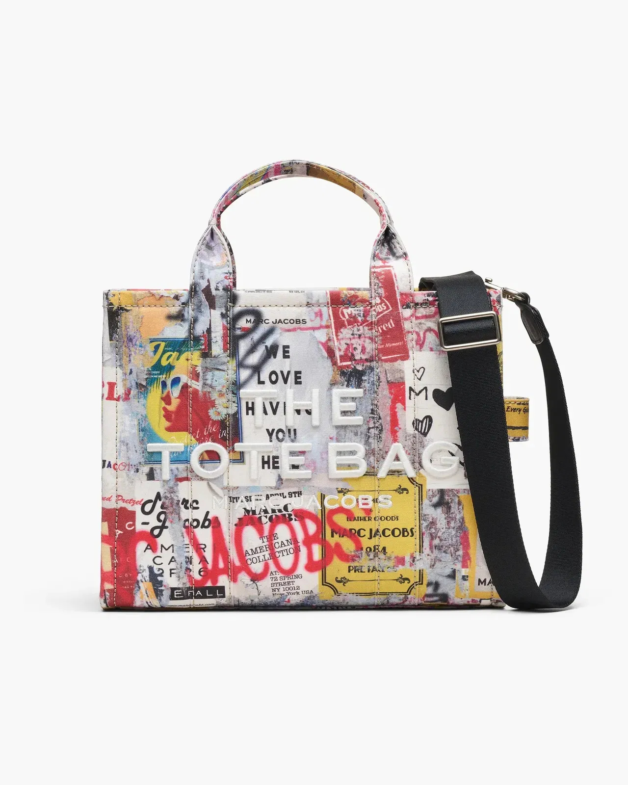 The Pop Americana Canvas Medium Tote Bag