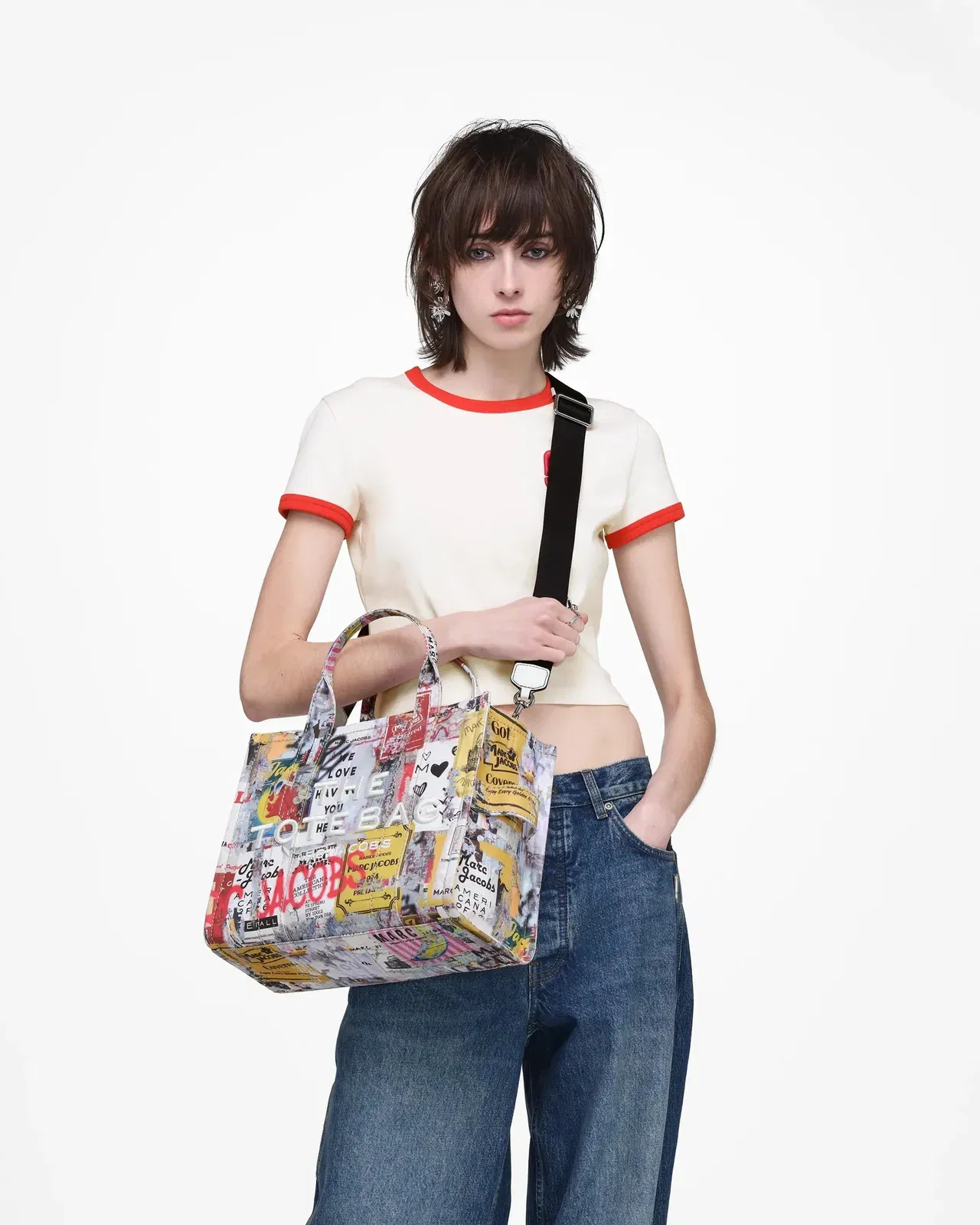 The Pop Americana Canvas Medium Tote Bag