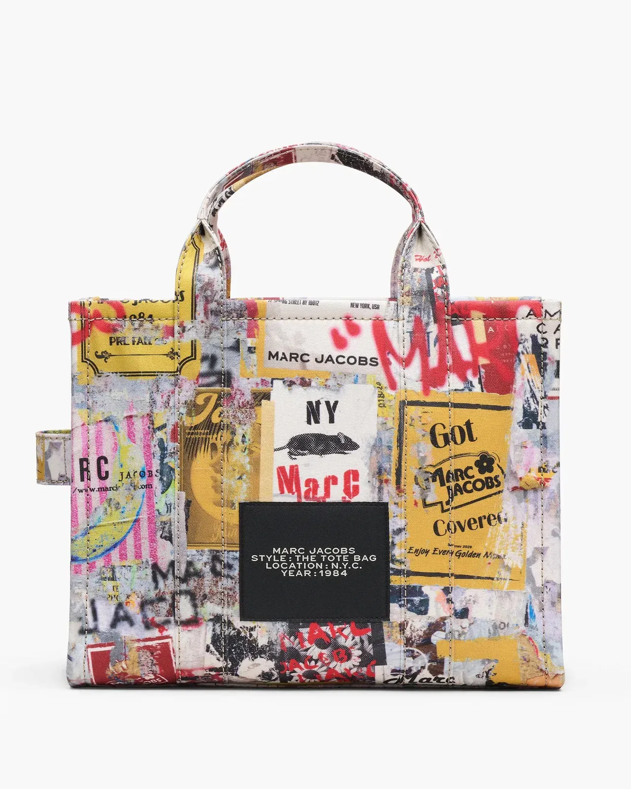 The Pop Americana Canvas Medium Tote Bag