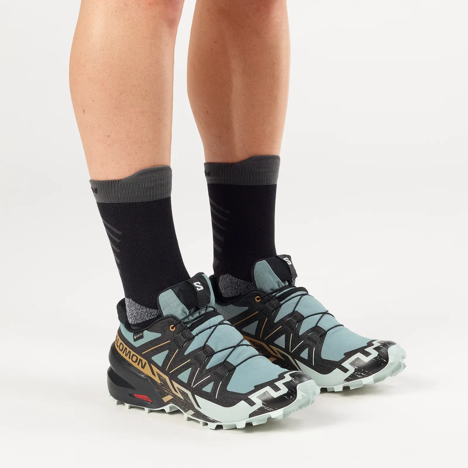 Salomon Speedcross 6 Gore-Tex Trail Running Shoes Trooper