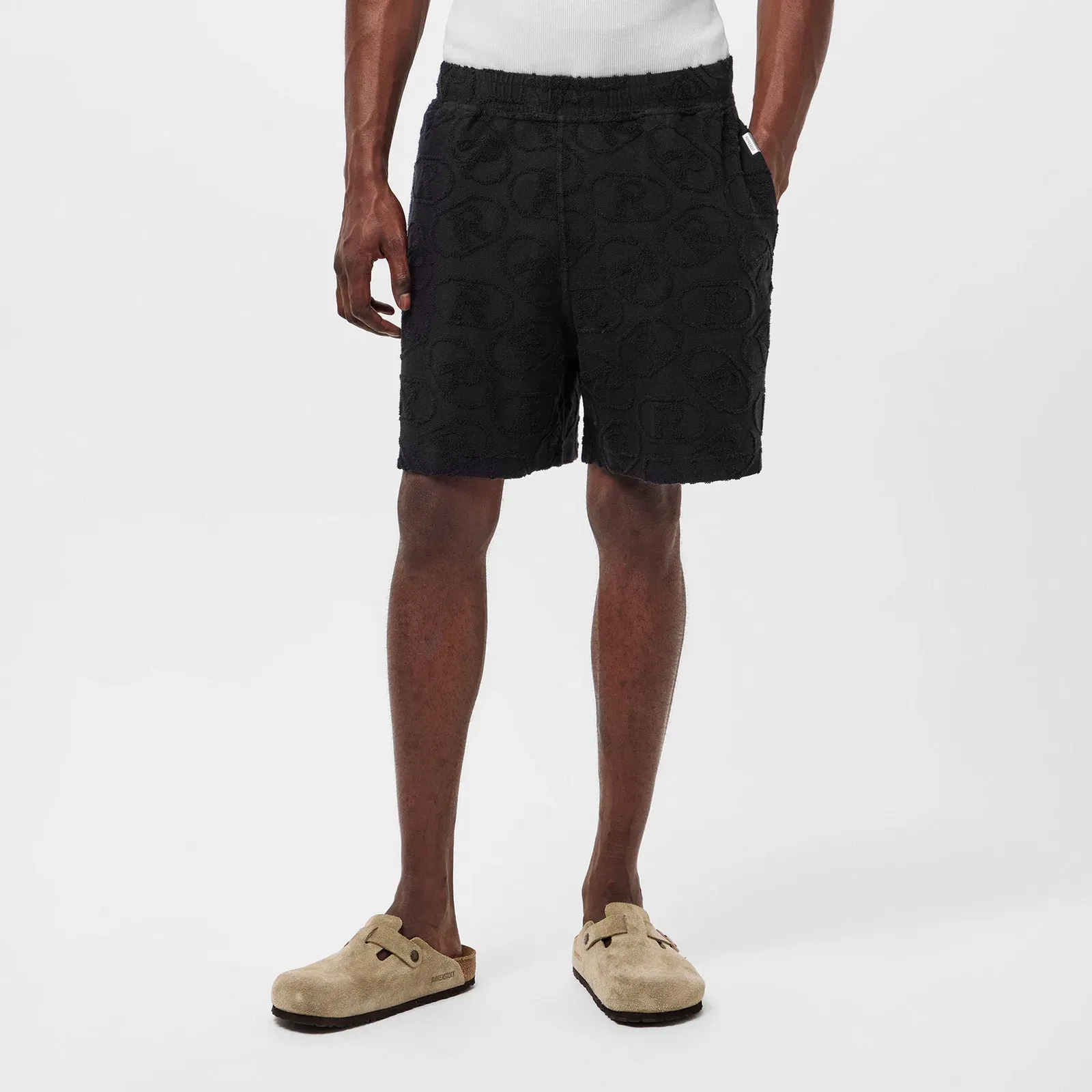 Rep All-over Towel Fabric Shorts