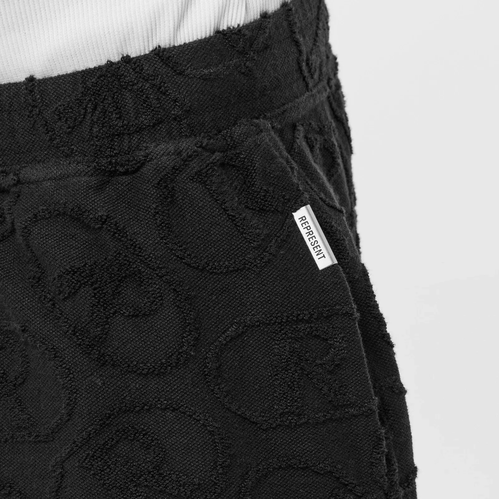 Rep All-over Towel Fabric Shorts