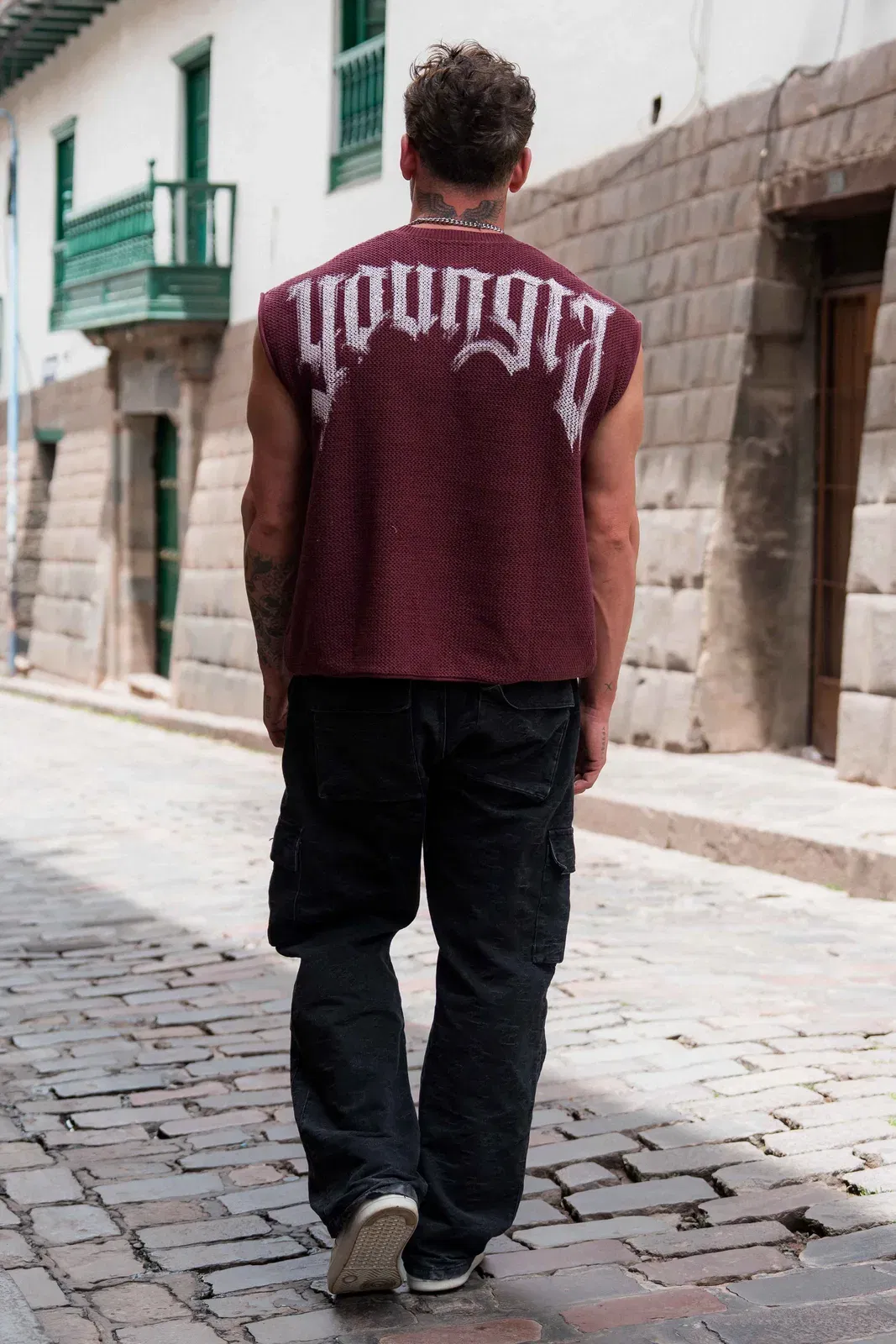 3012 - Drop Shoulder Knit Cut-Off