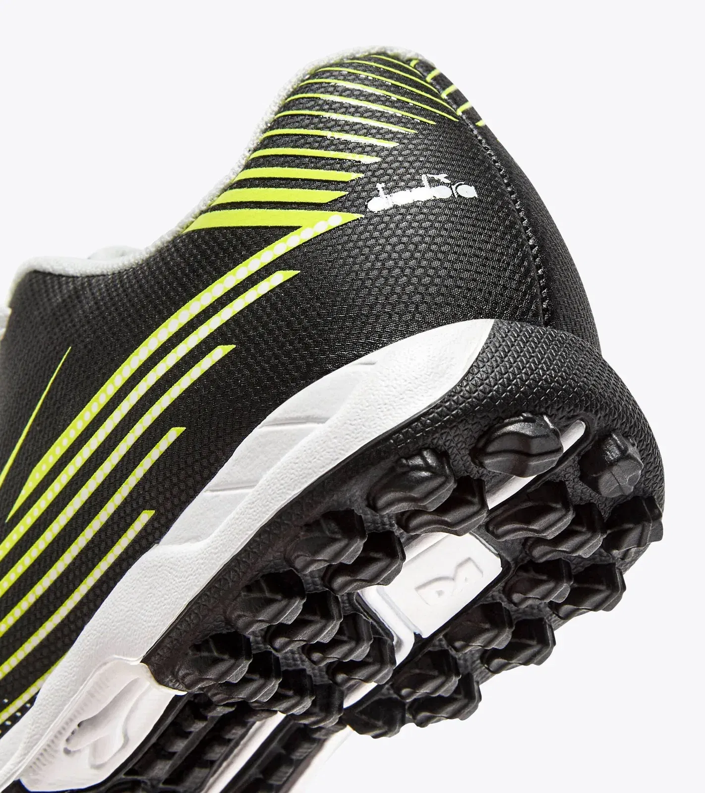 Diadora Pichichi 8 Tf Jr Black/Fluo Yellow Diadora