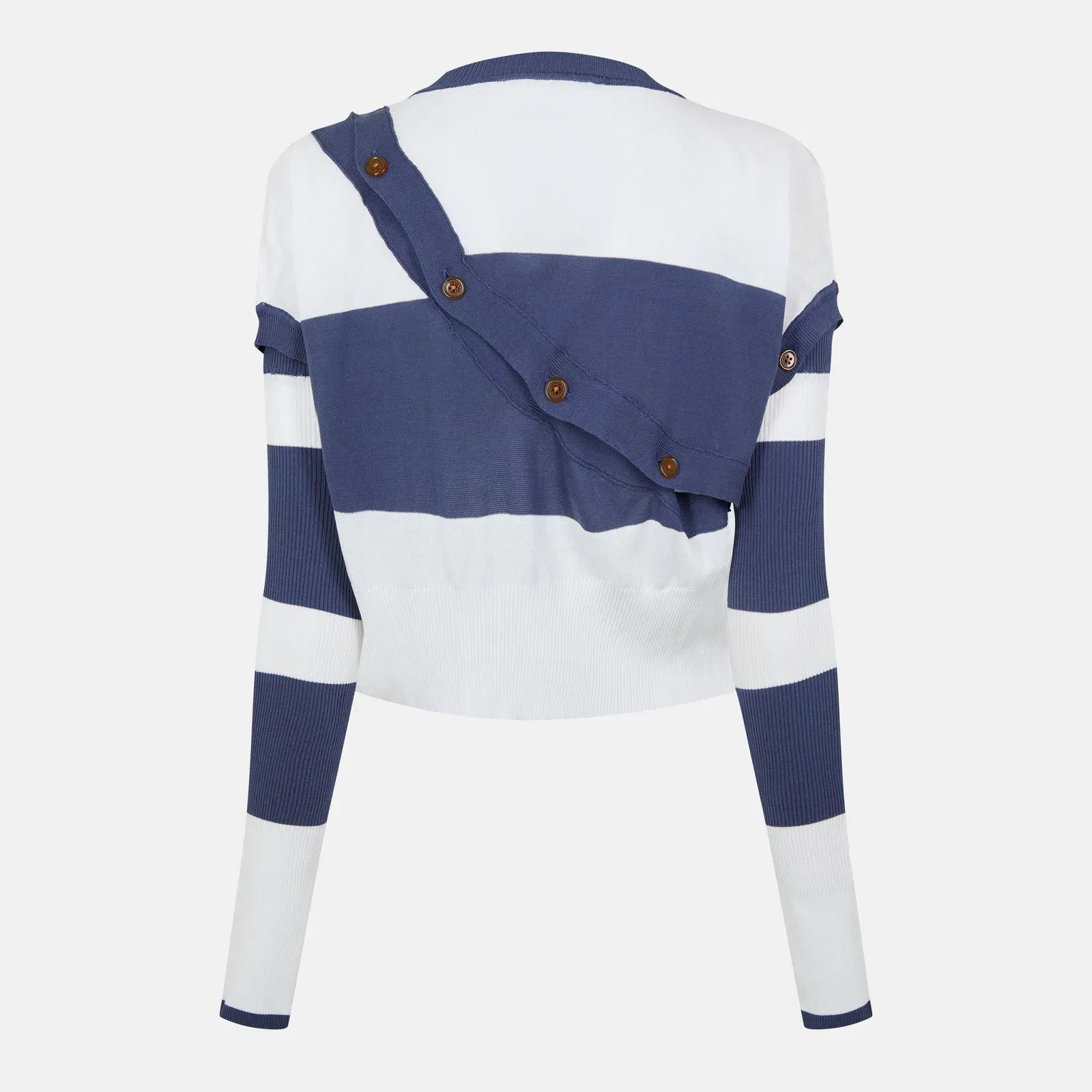 Viv Olivia Structured Knit Cardigan