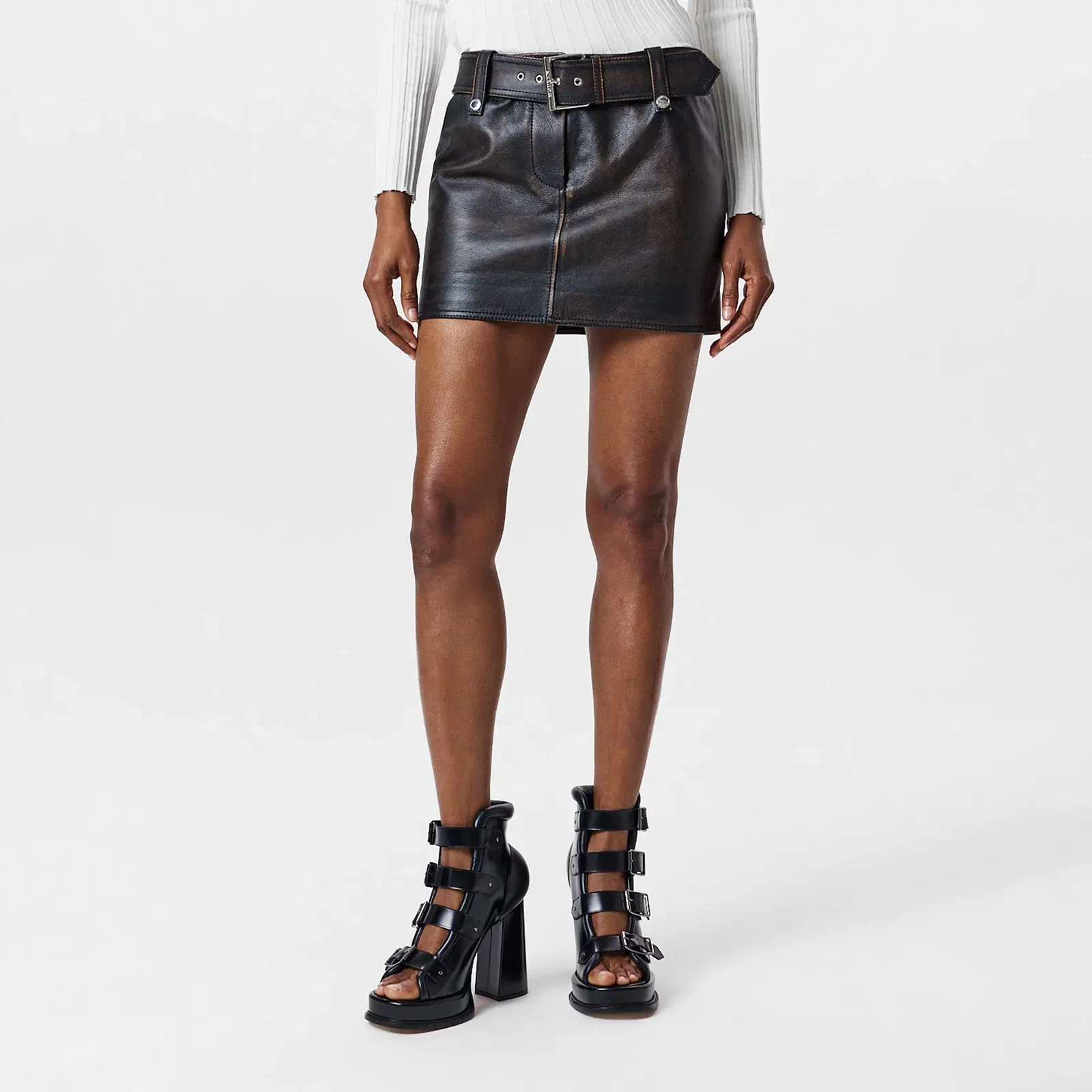 Tailored Mini Skirt