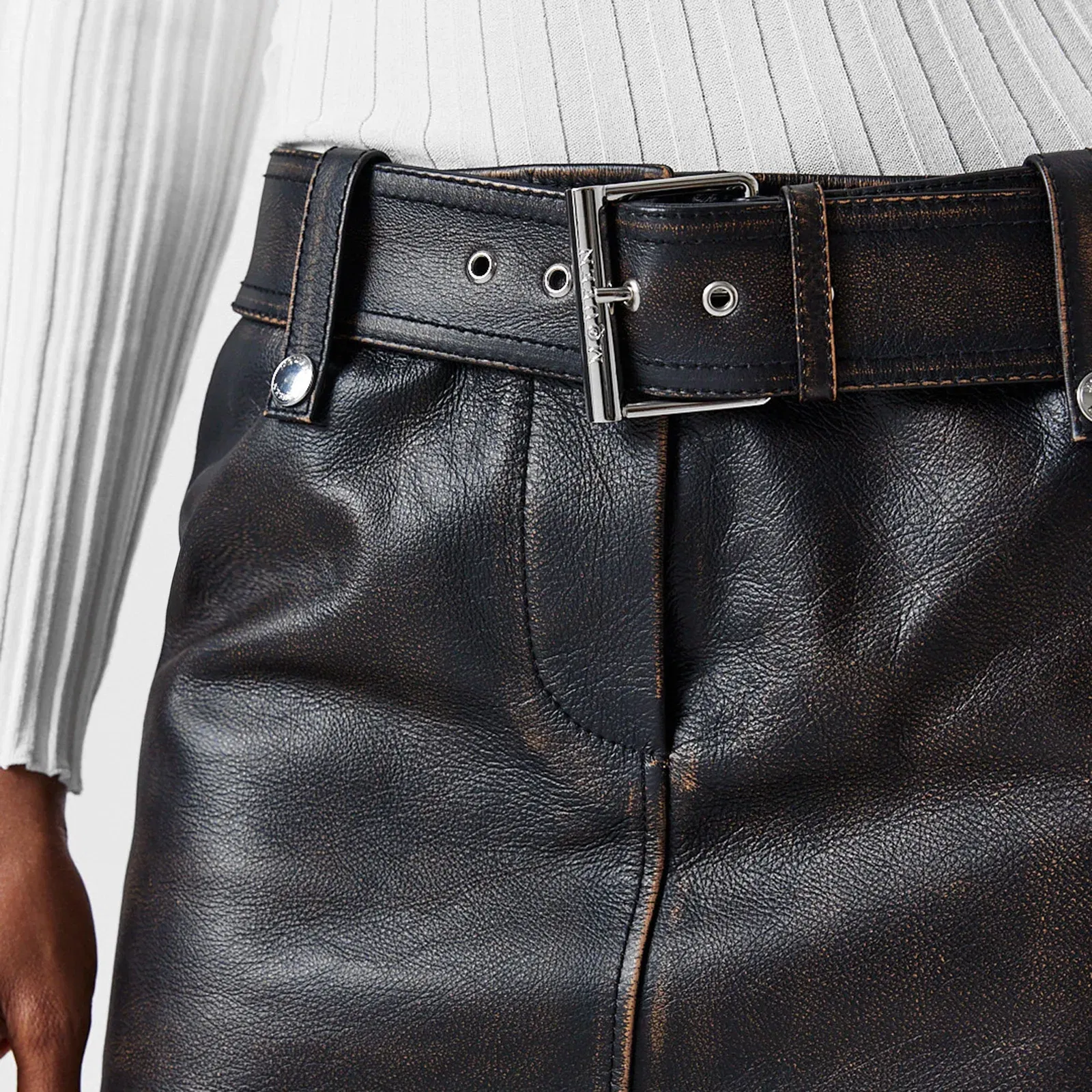 Tailored Mini Skirt