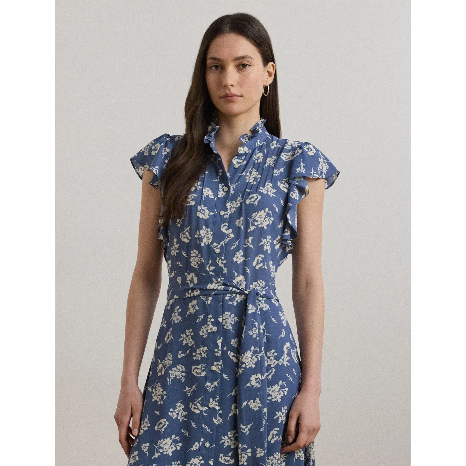 Floral Belted Dress