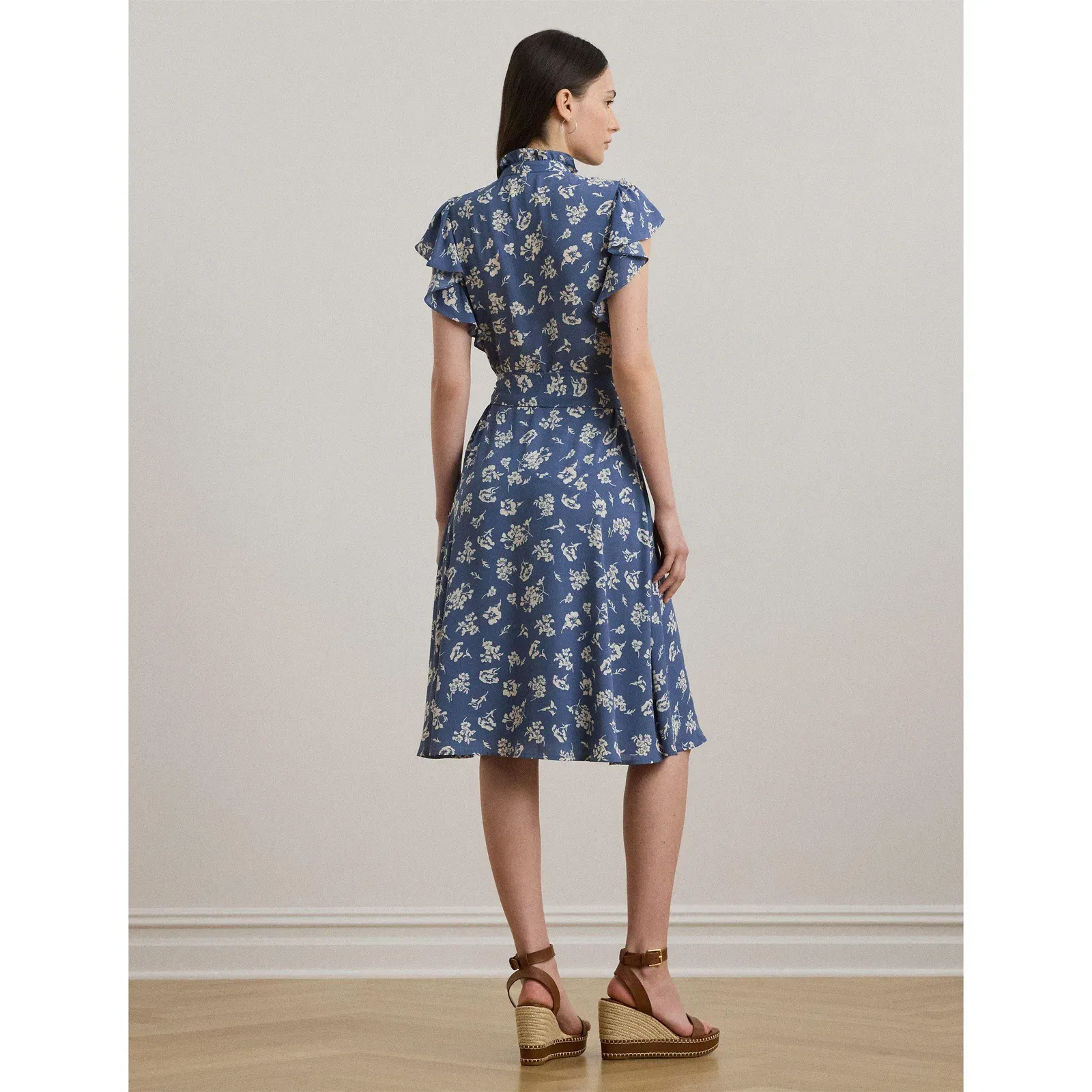 Floral Belted Dress