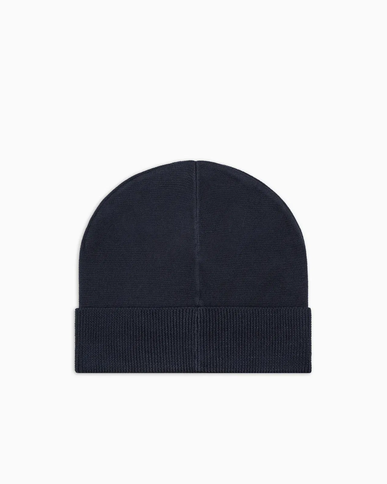 EA7 Cuffed beanie with jacquard logo Mountain Visibility