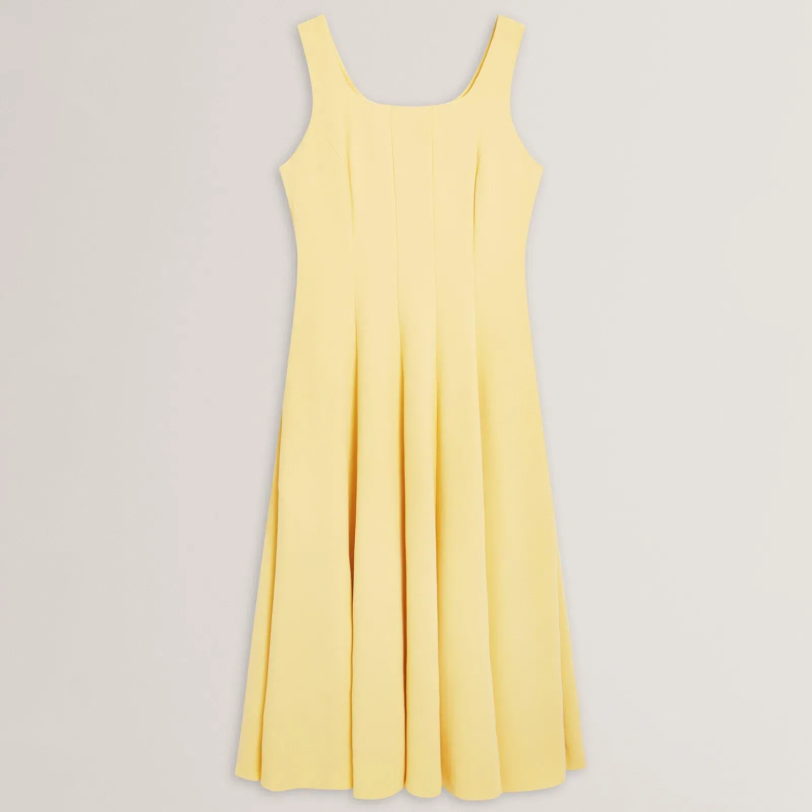 Ted Baker Panelled Scoop Neck Sleeveless Midi Dress