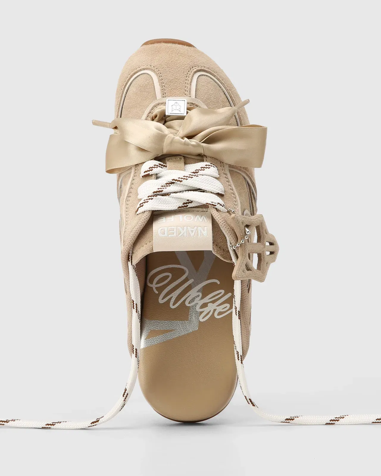 Admire Off White Suede