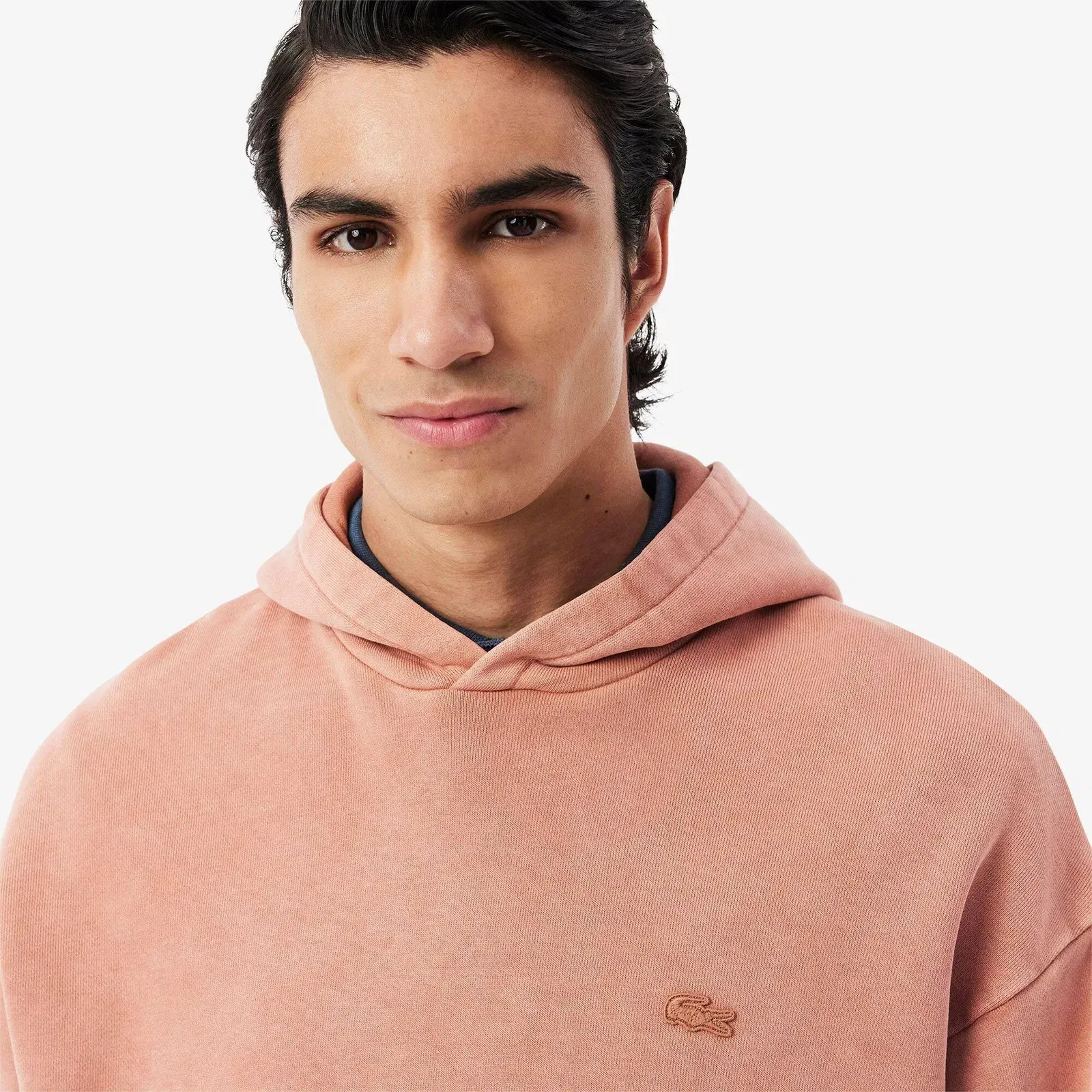 Garment Dyed Relaxed Fit Over the Head Hoodie