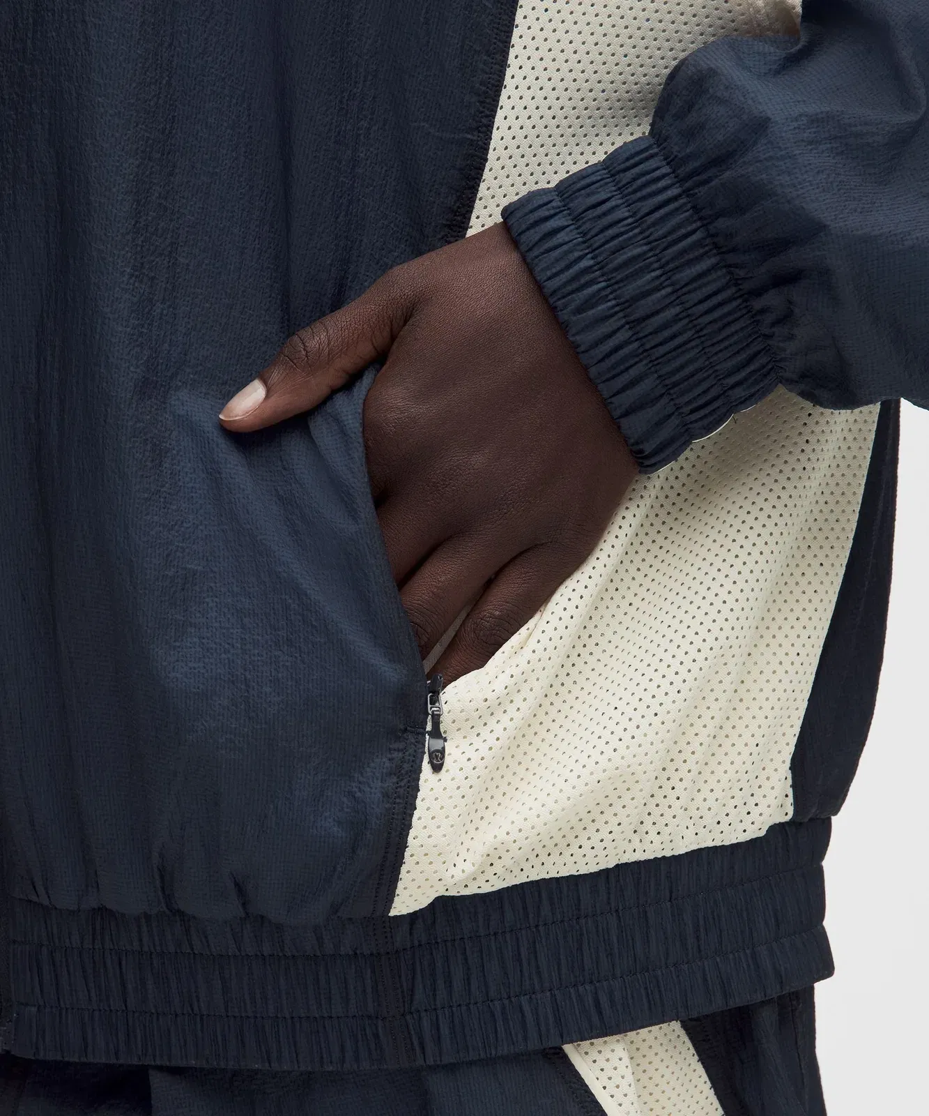 Lululemon License to Train Textured Nylon Jacket