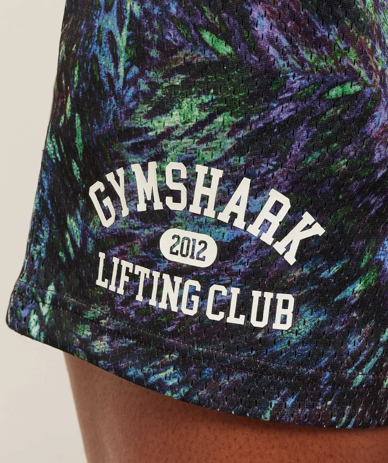 Gymshark Lifting Club Mesh Shorts - Morning Blue