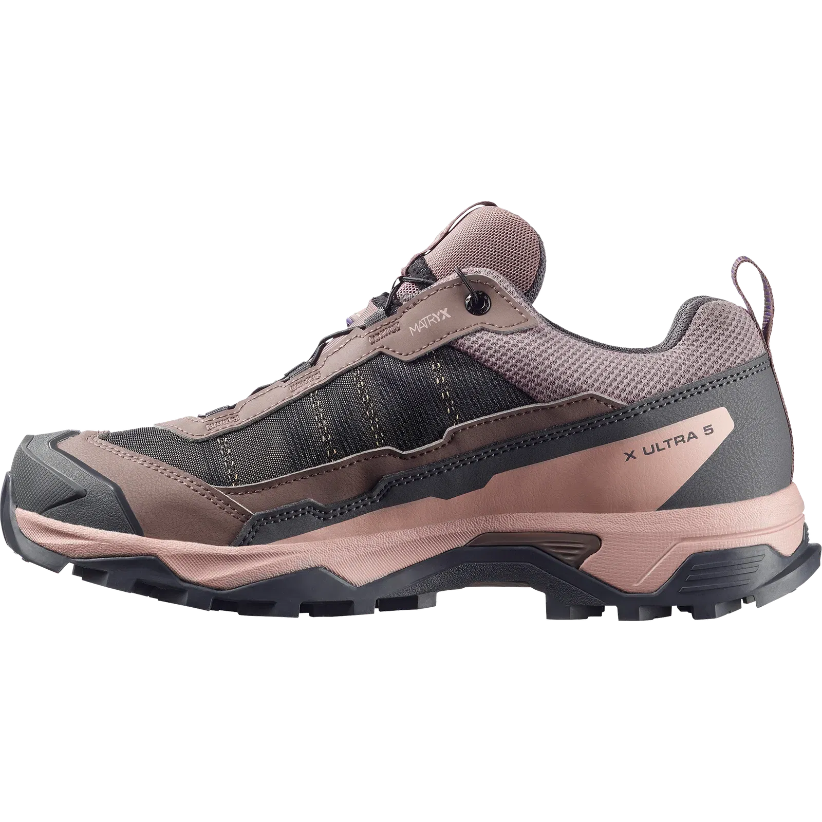 Salomon X Ultra 5 Gore-Tex Hiking & Backpacking Shoes Womens Iron