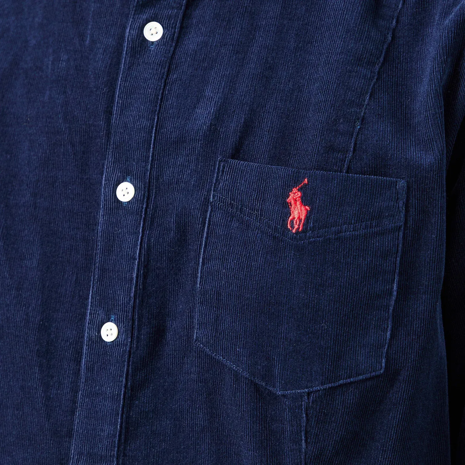Cord Shirt Dress
