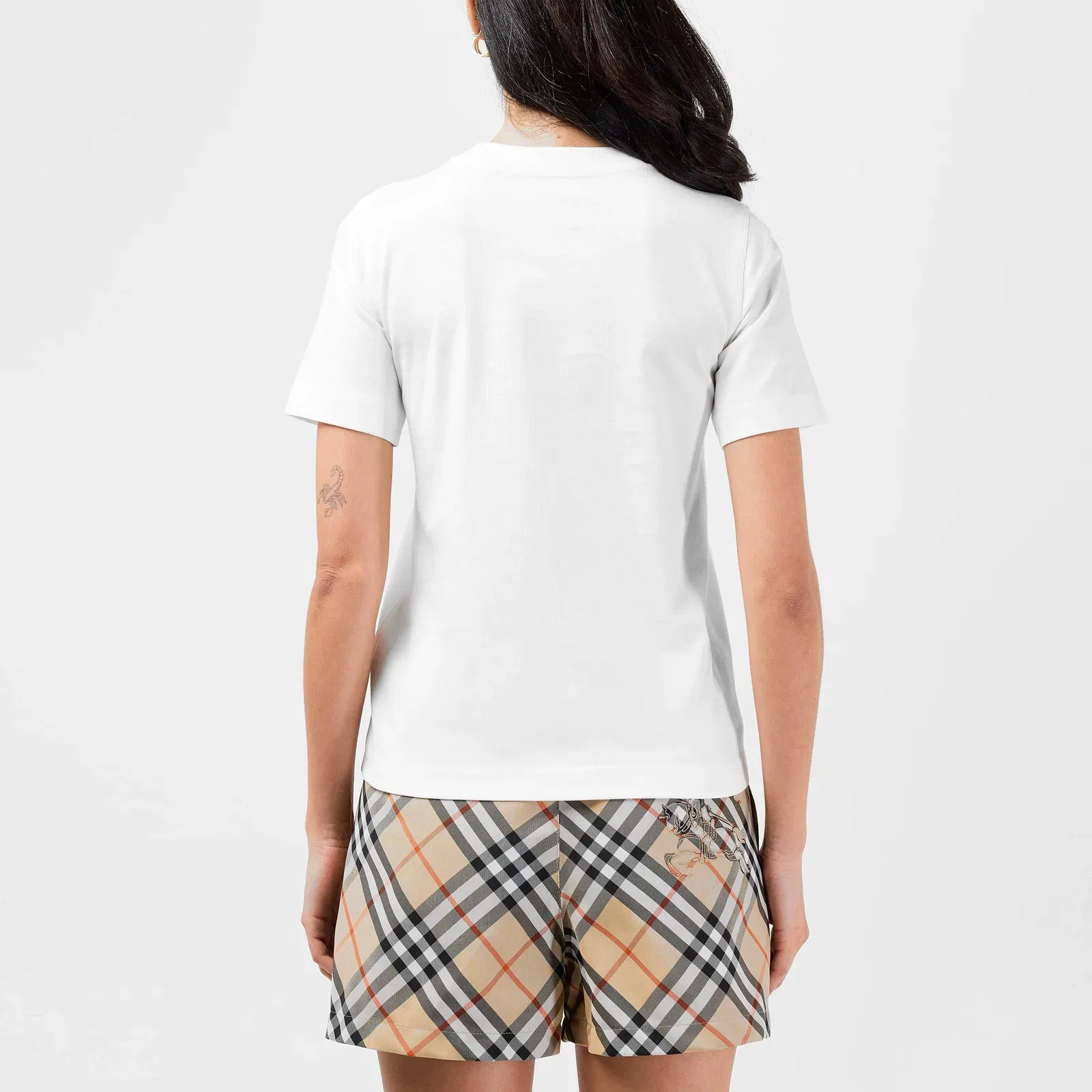 Check Label Patch T-Shirt