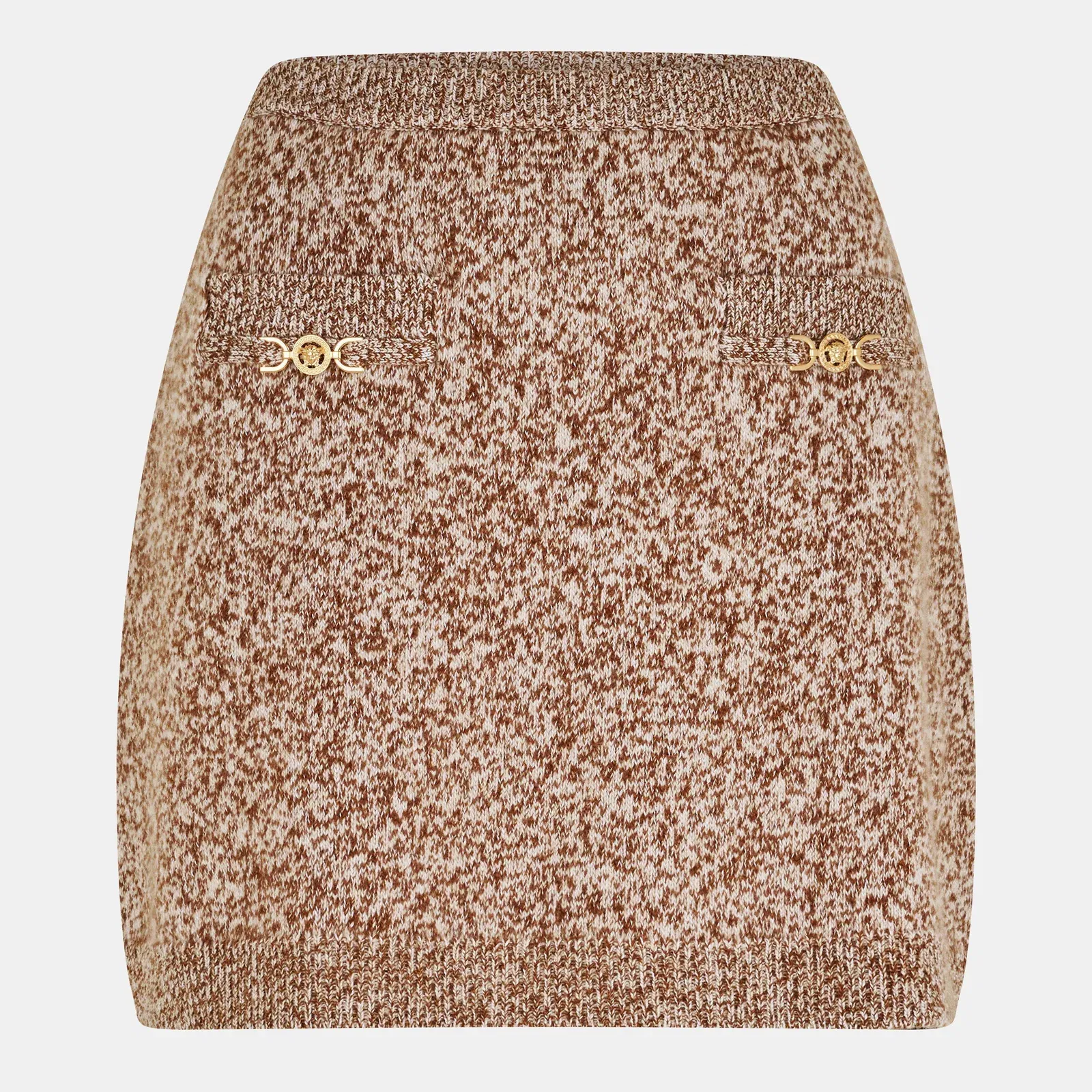 Precision Cut Tailored Mini Skirt