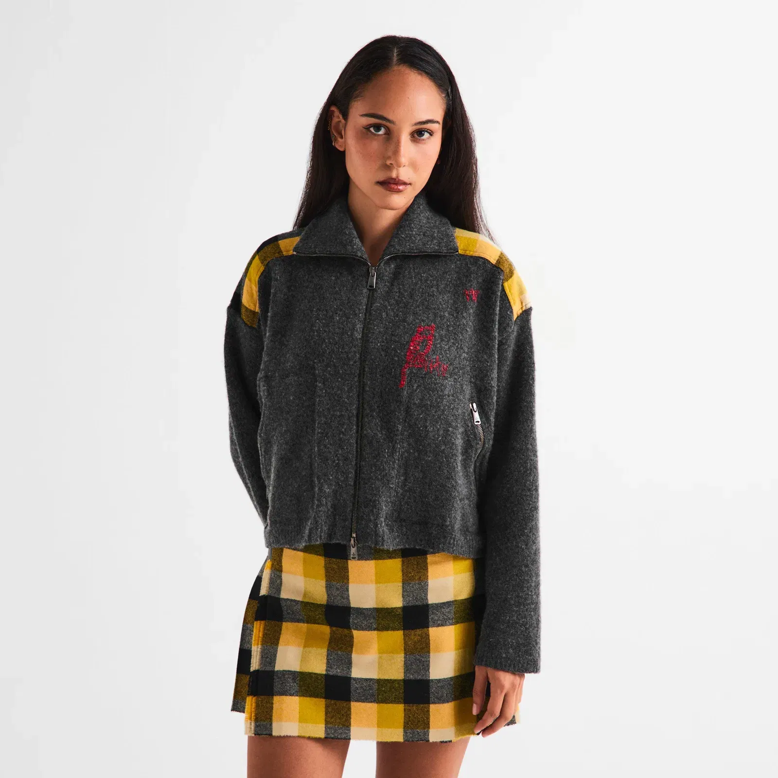 Viv Logo Zip Hoodie