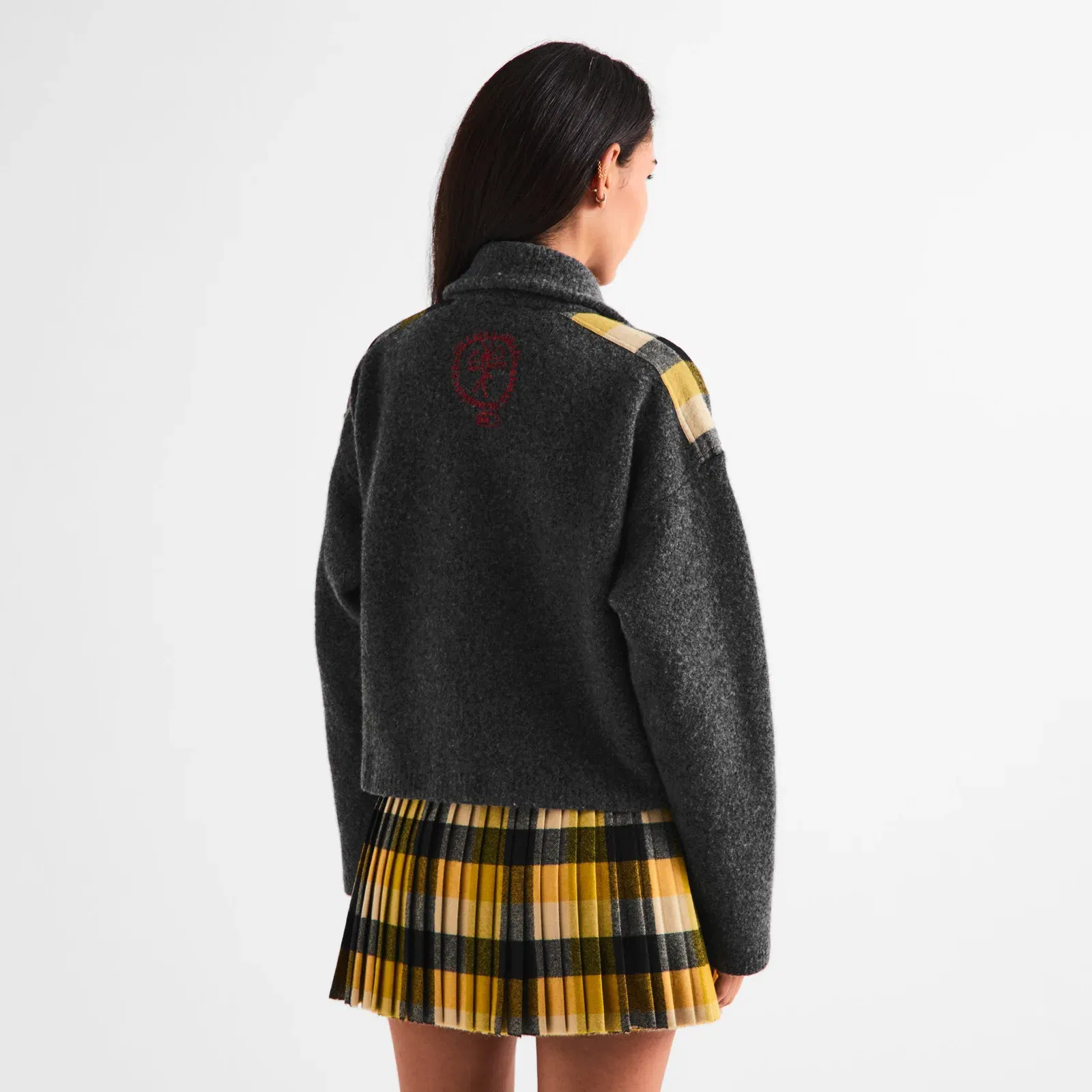 Viv Logo Zip Hoodie