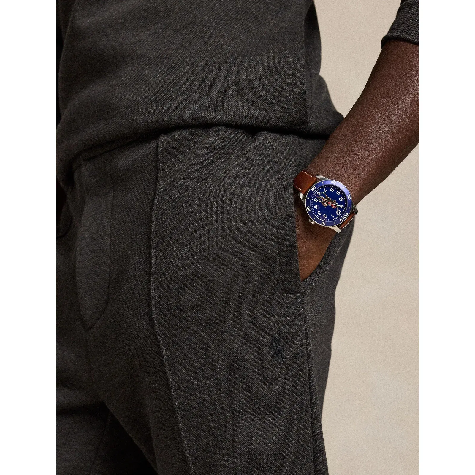 LuxeTech Closed Hem Fleece Joggers