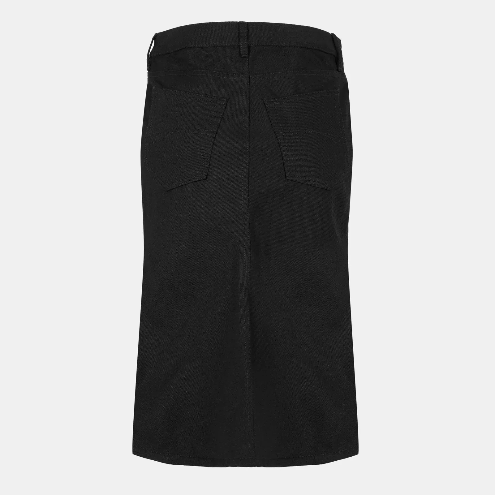 Denim Mid-Rise Skirt
