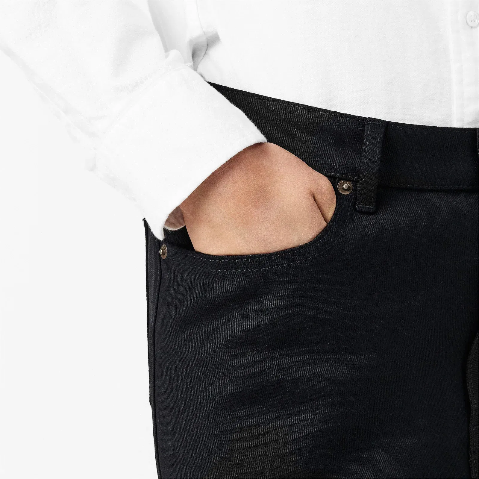 Denim Mid-Rise Skirt