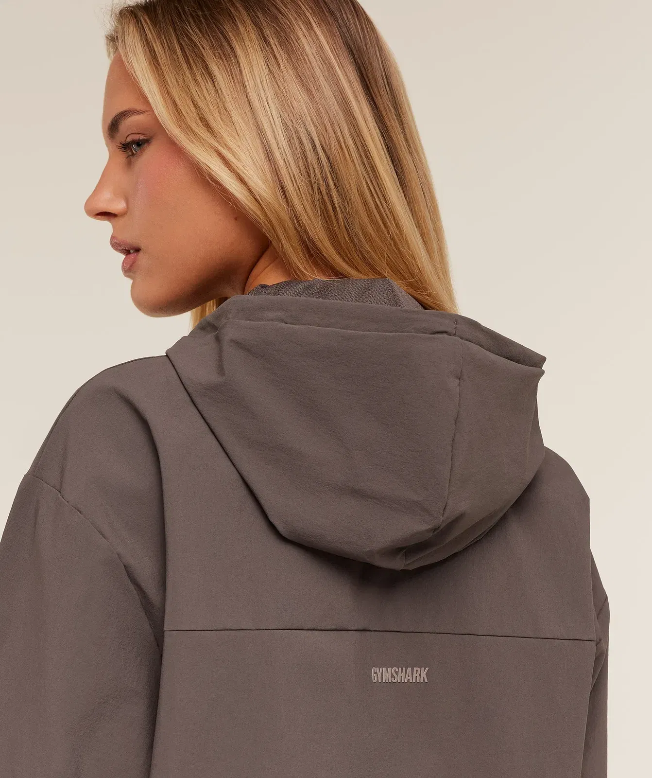 Gymshark Weekend Lifestyle Track Jacket - Cool Brown